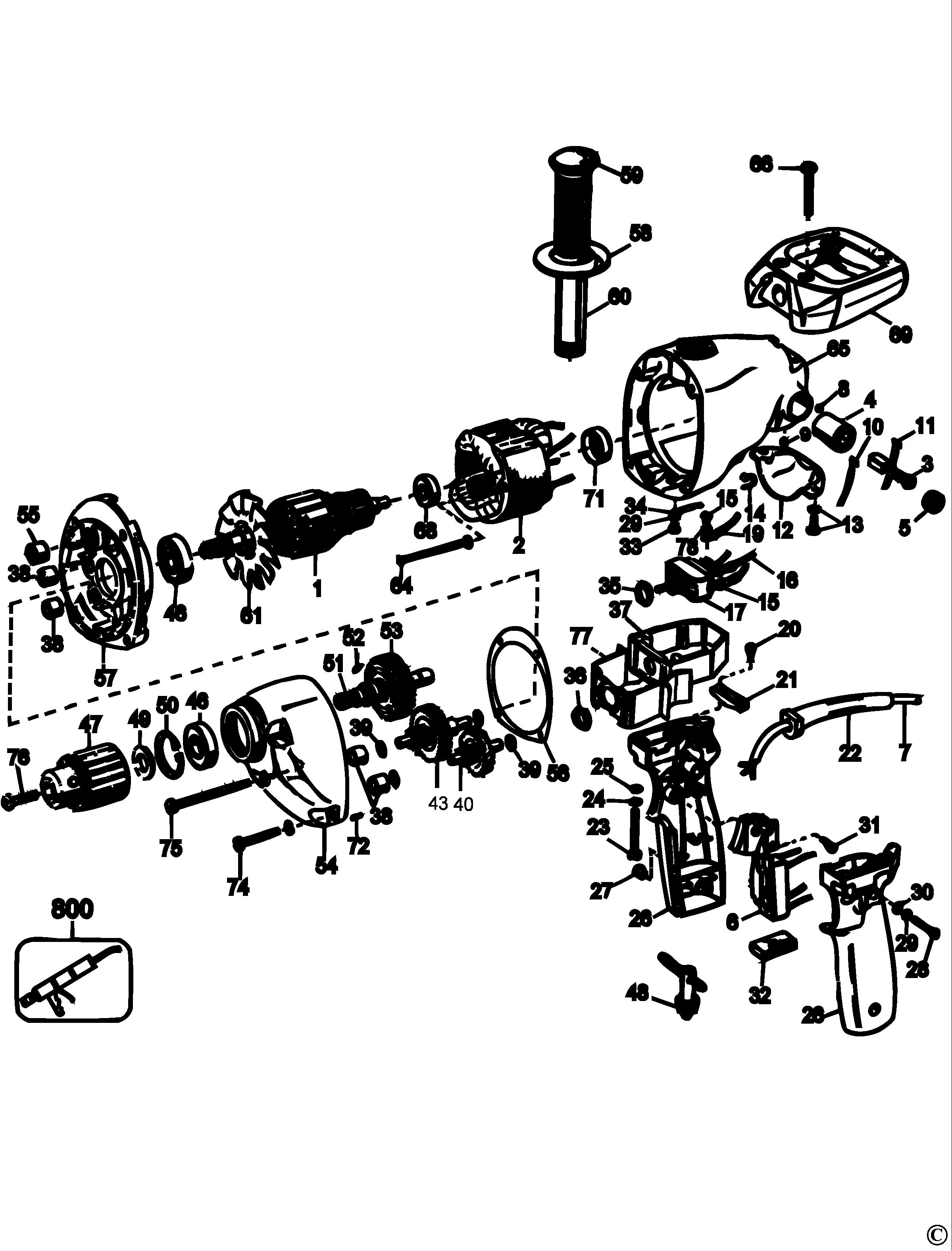 DEWALT DRILL (Type 1)