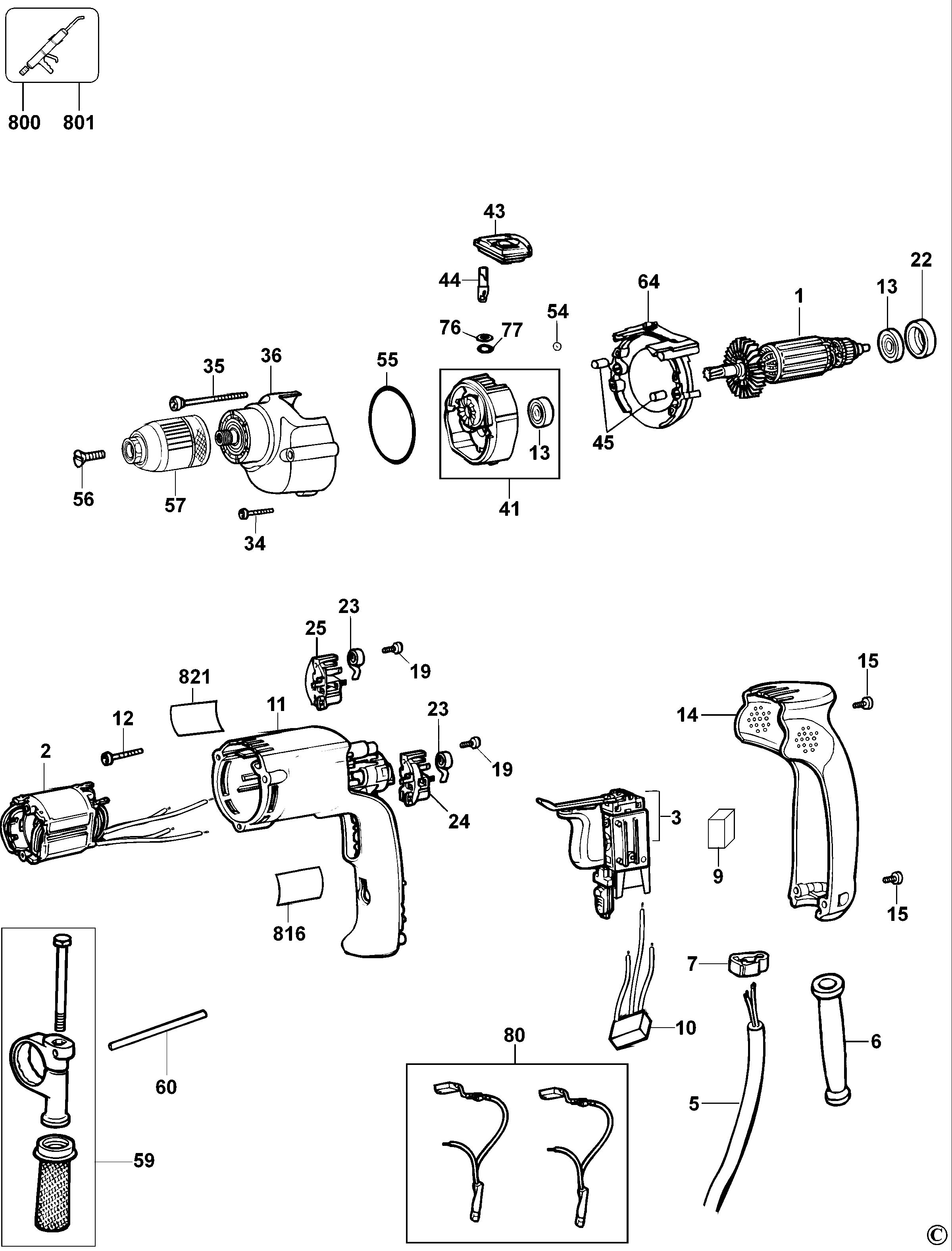 DEWALT HAMMER DRILL (Type 2)
