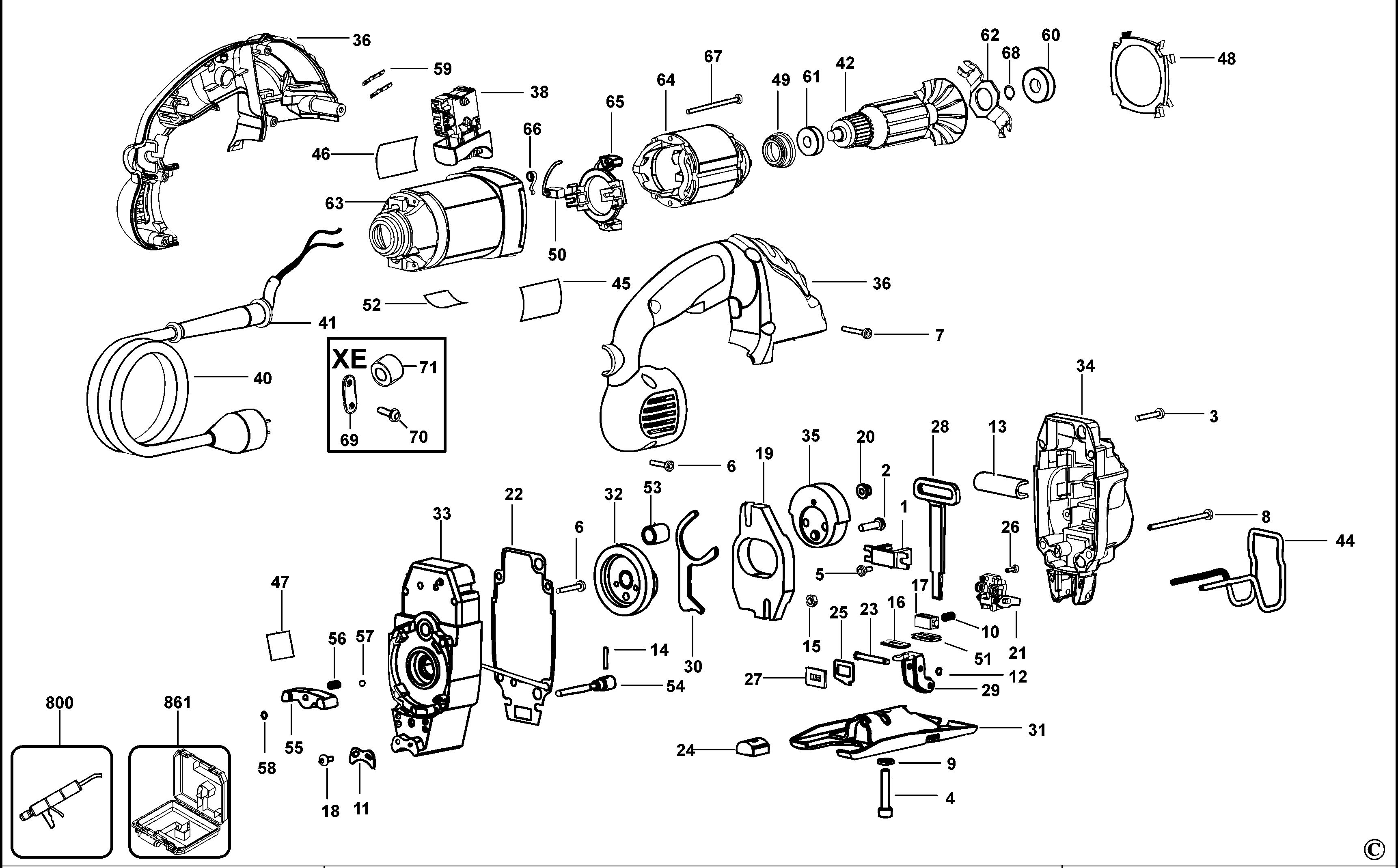 DEWALT JIGSAW (Type 1)