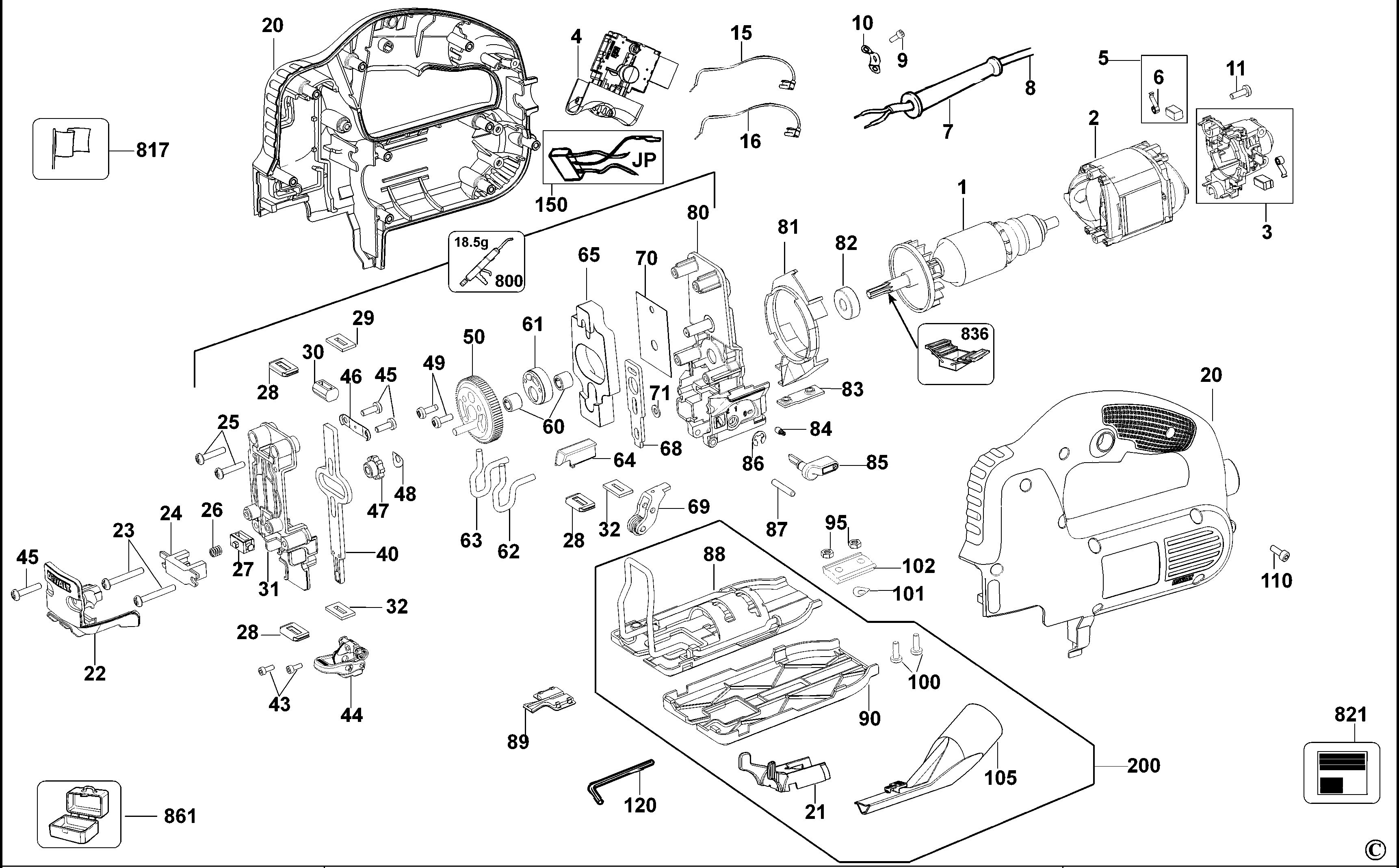 DEWALT JIGSAW (Type 1)