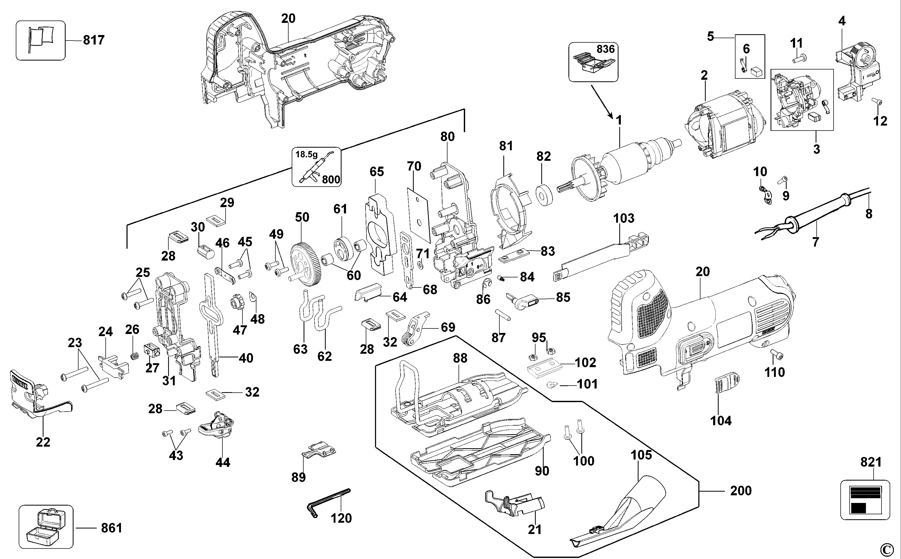 DEWALT JIGSAW (Type 1)