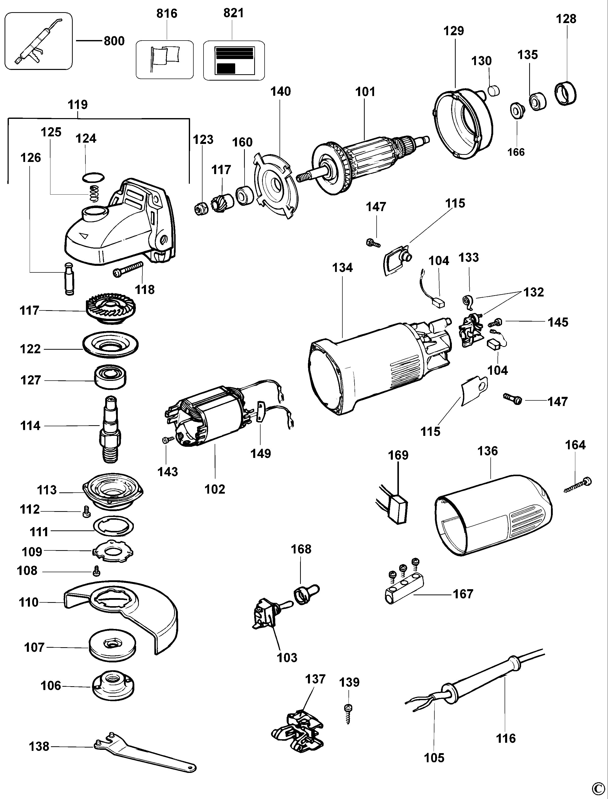 SMALL ANGLE GRINDER