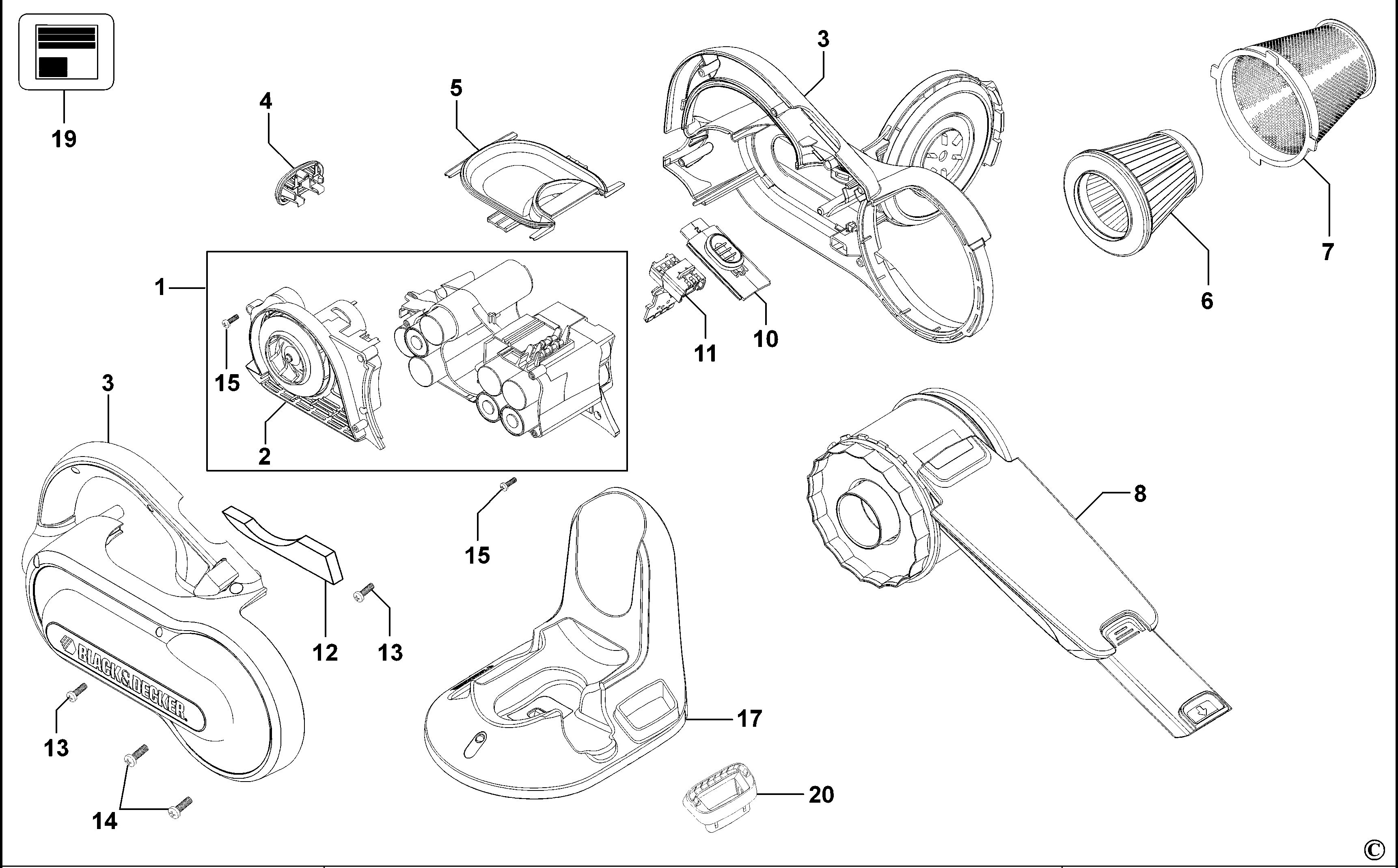BLACK+DECKER DUSTBUSTER (Type 1)