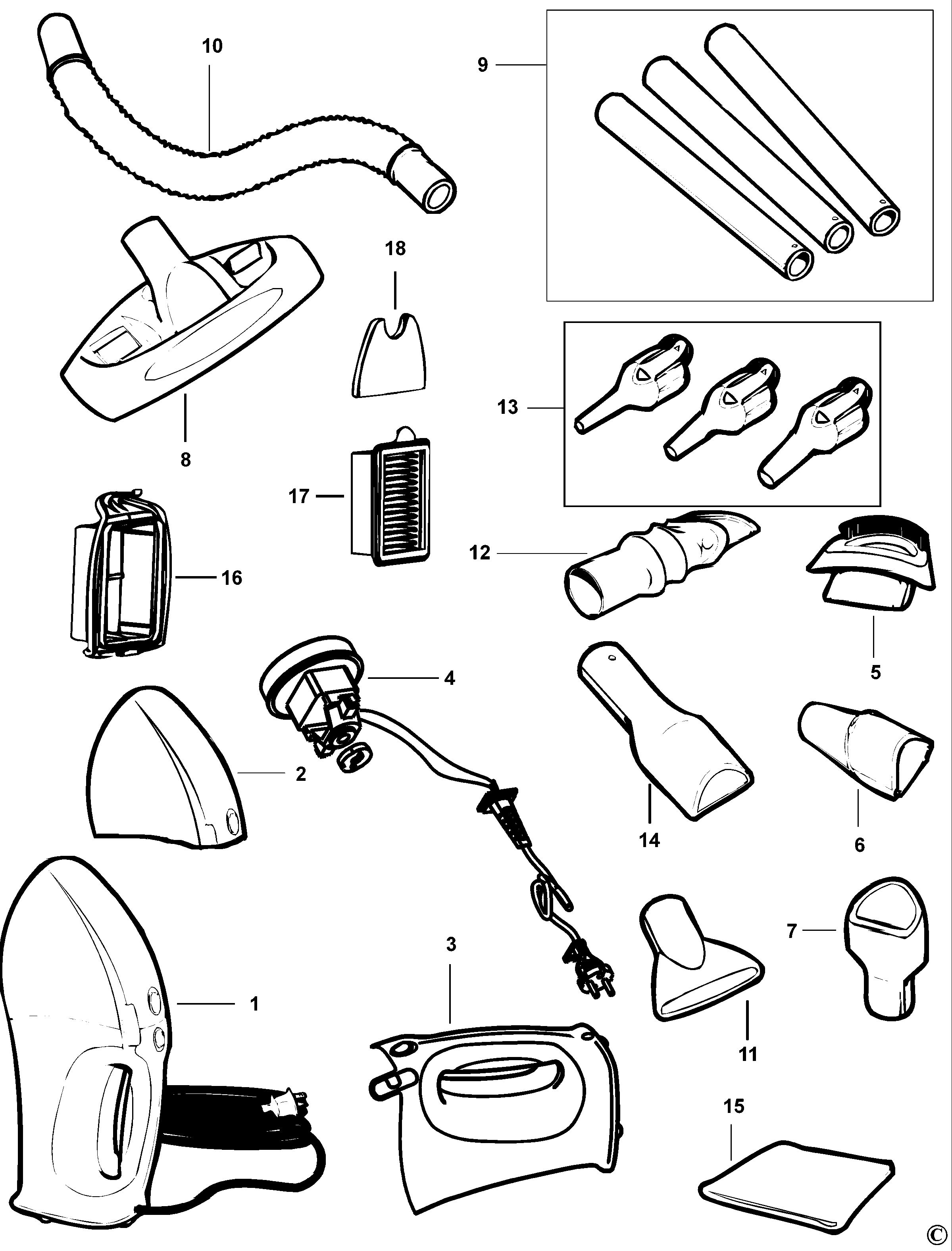 BLACK+DECKER DUSTBUSTER (Type 1)