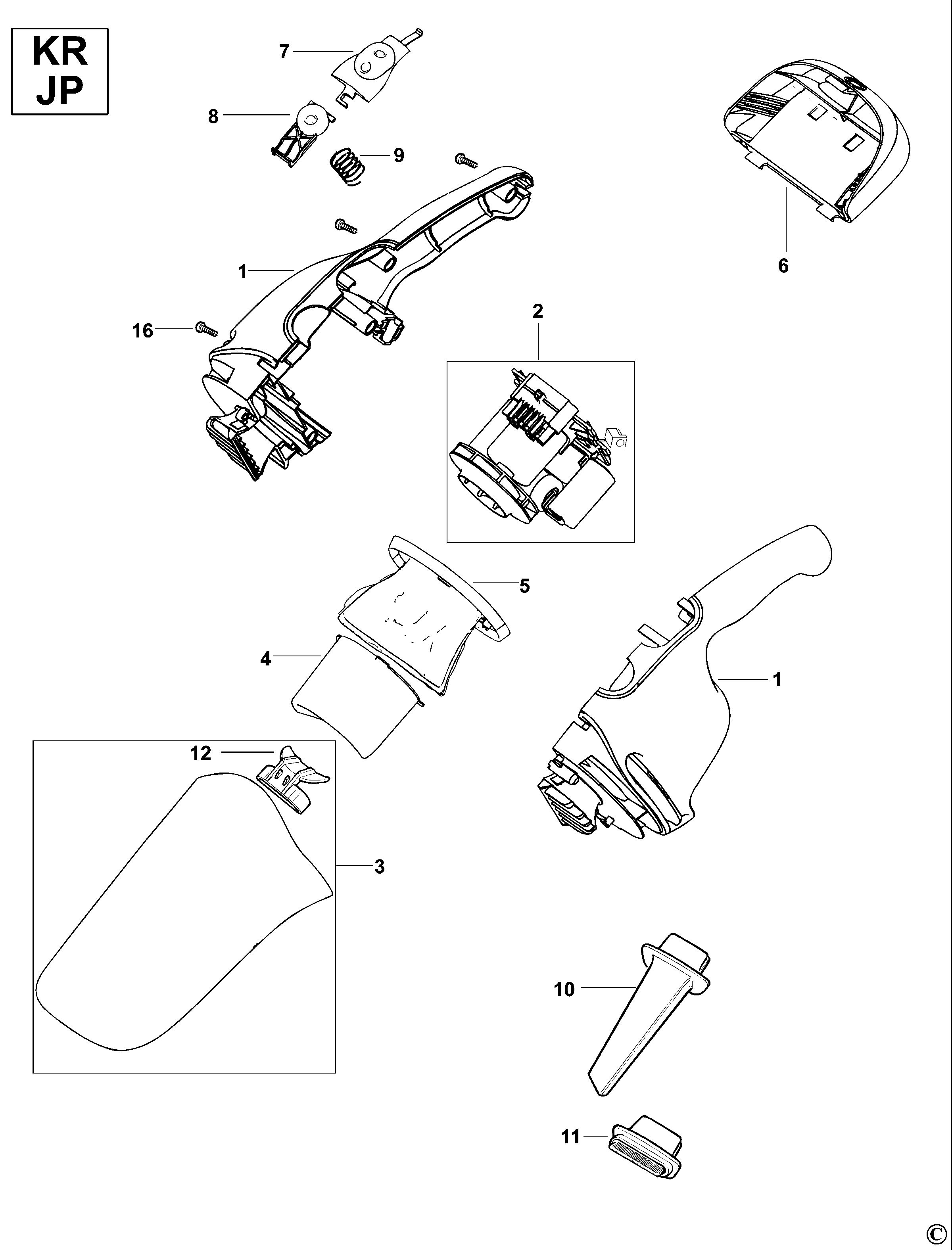 BLACK+DECKER CAR VACUUM (Type 1 - AS)
