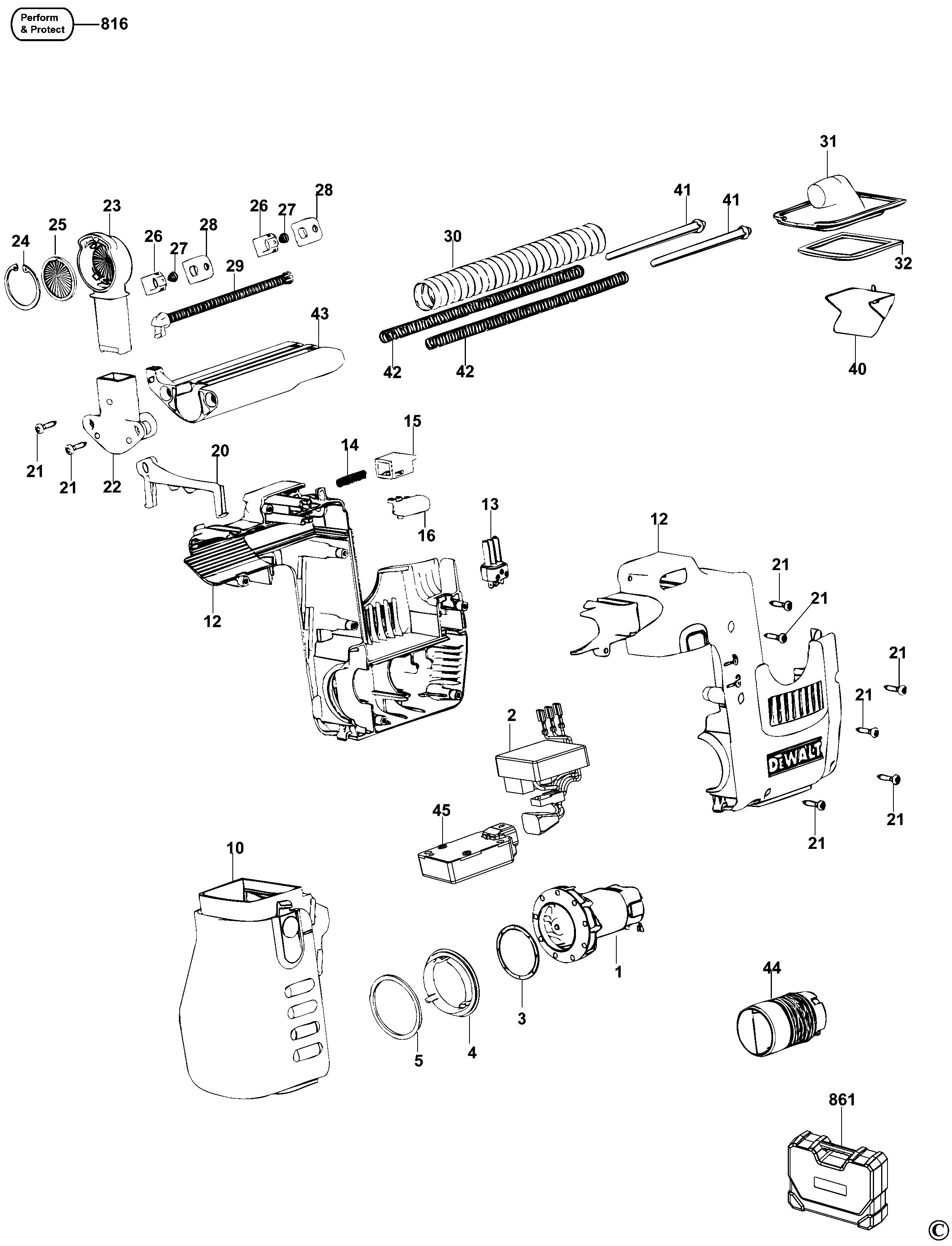 DEWALT DUST EXTRACTOR (Type 2)