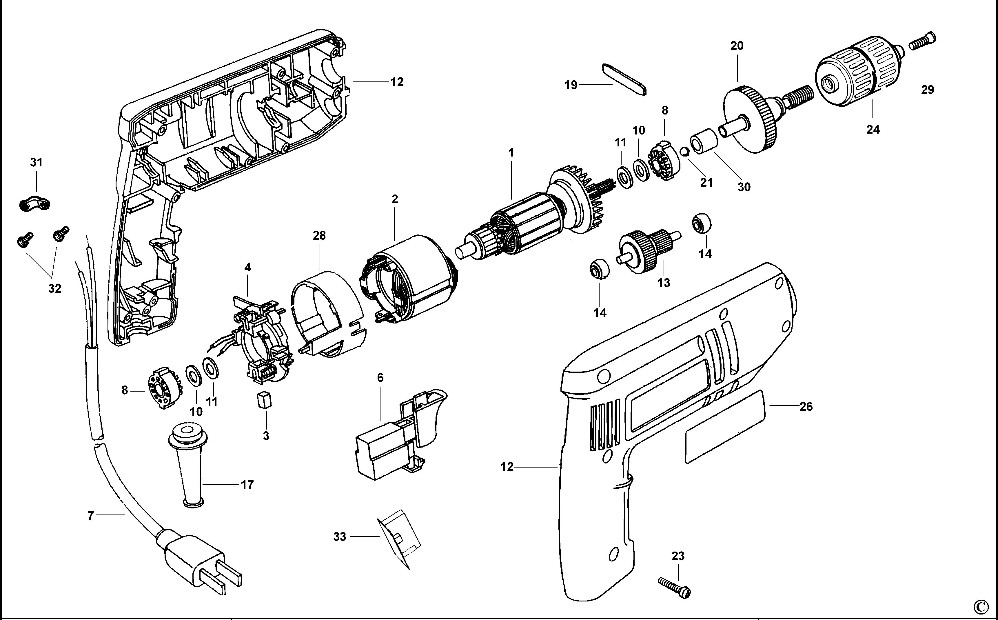 BLACK+DECKER DRILL (Type 2)