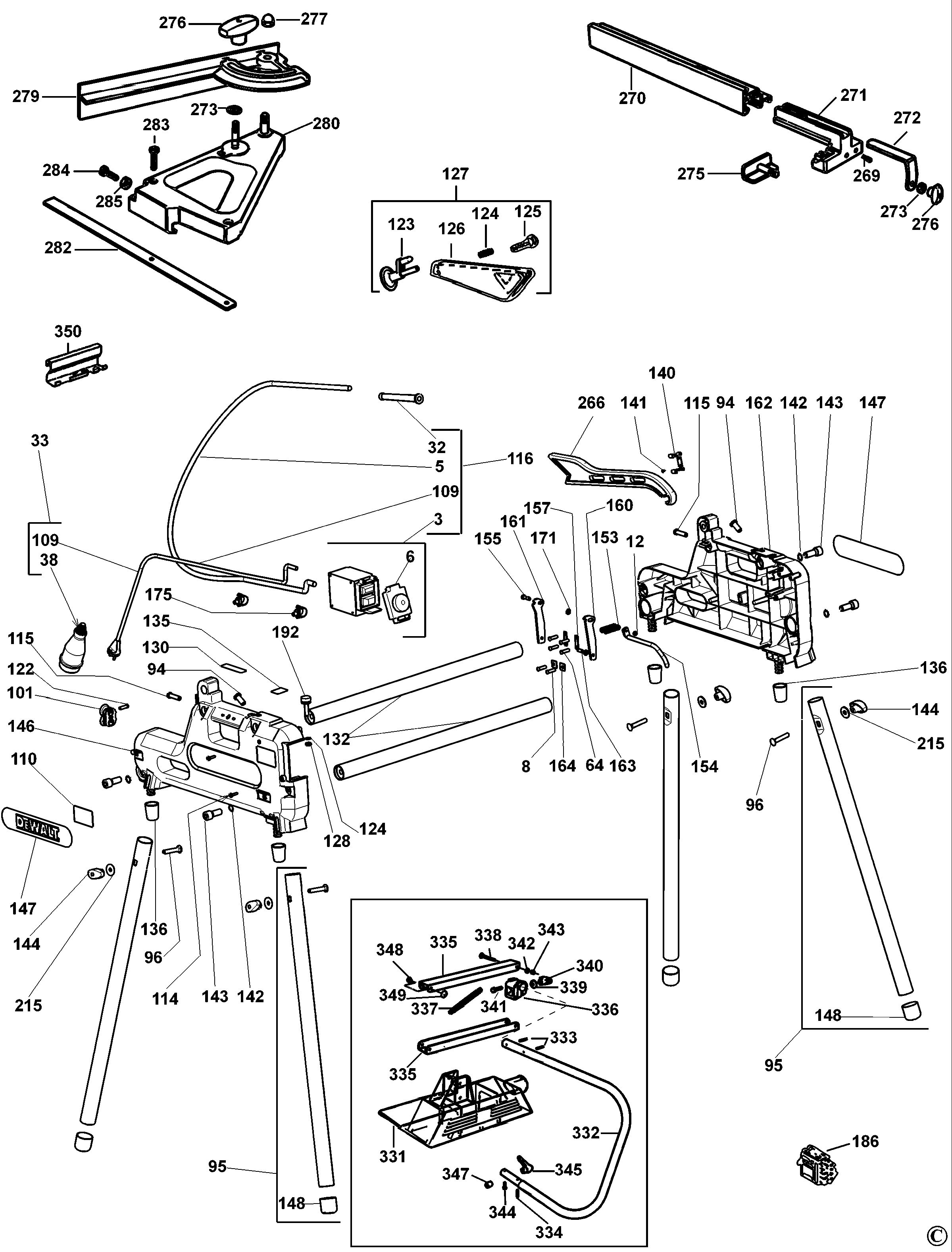 DEWALT COMBINATION SAW (Type 5)