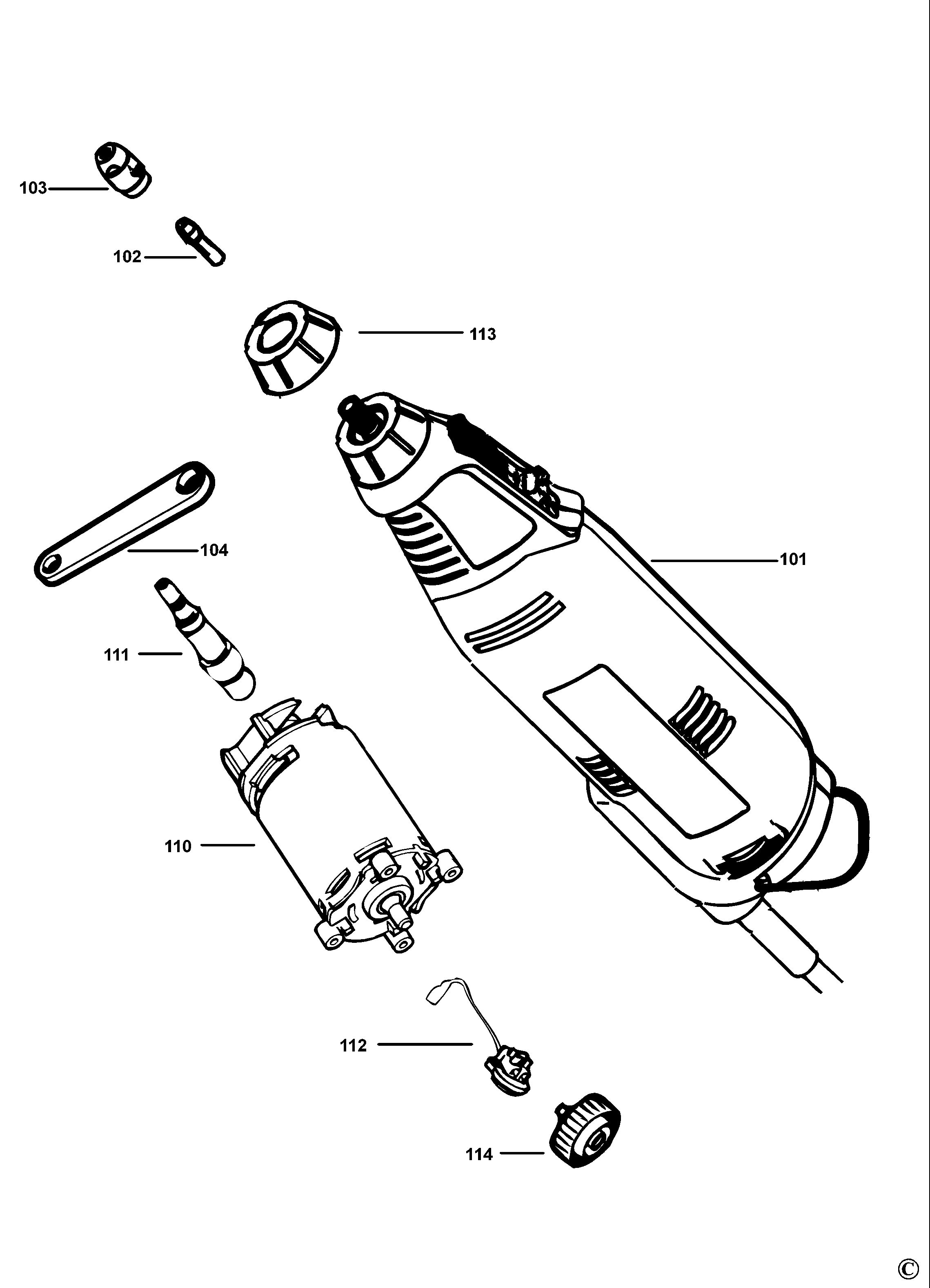 BLACK+DECKER DRILL (Type 1)