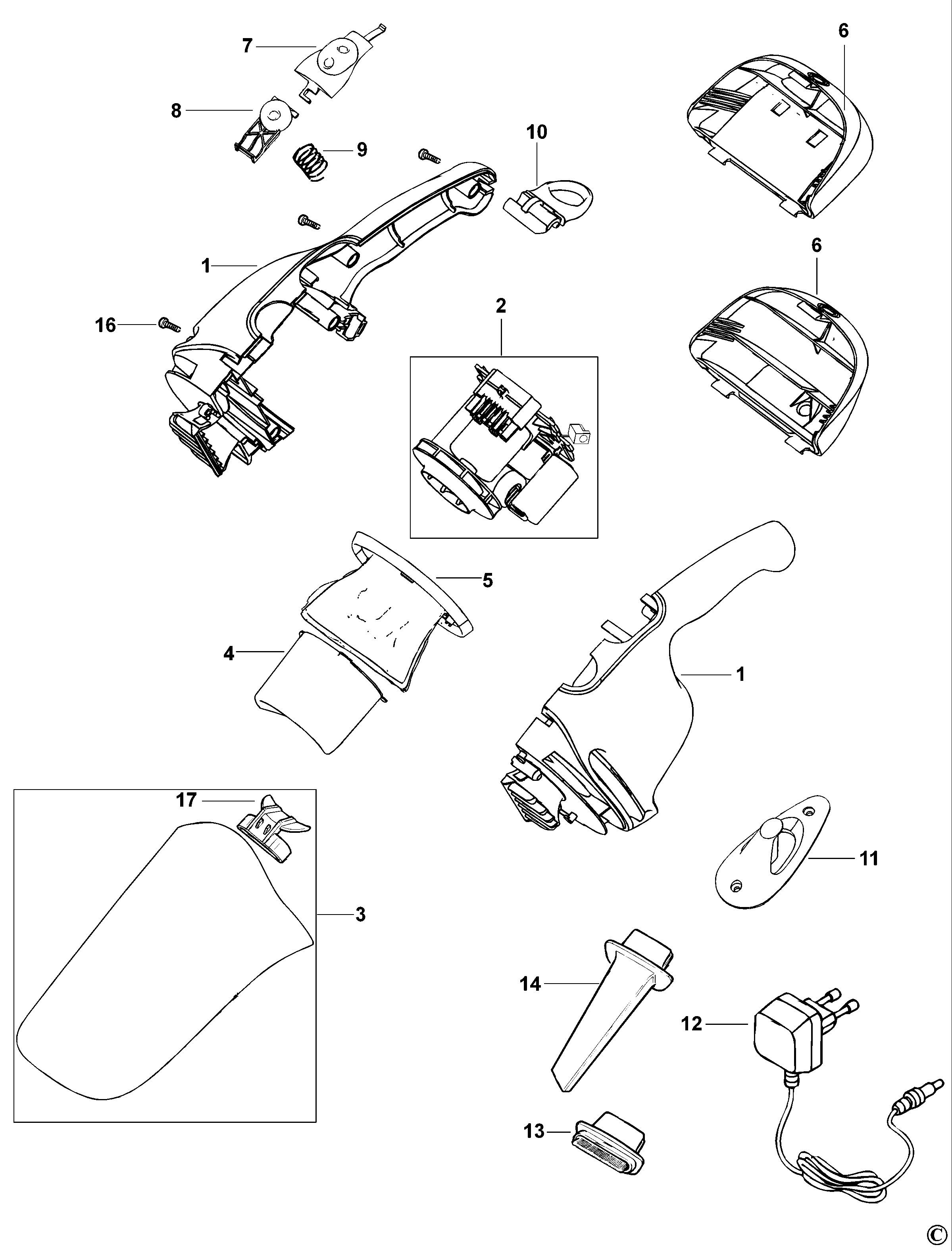 BLACK+DECKER DUSTBUSTER (Type H1-A9)