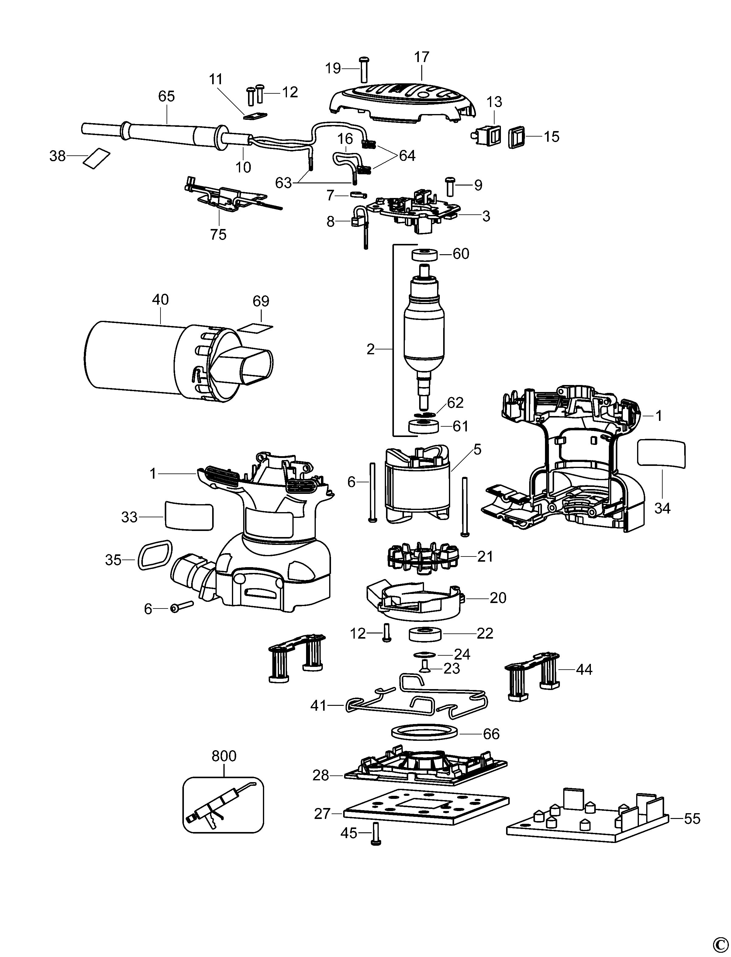 DEWALT SANDER (Type 2)