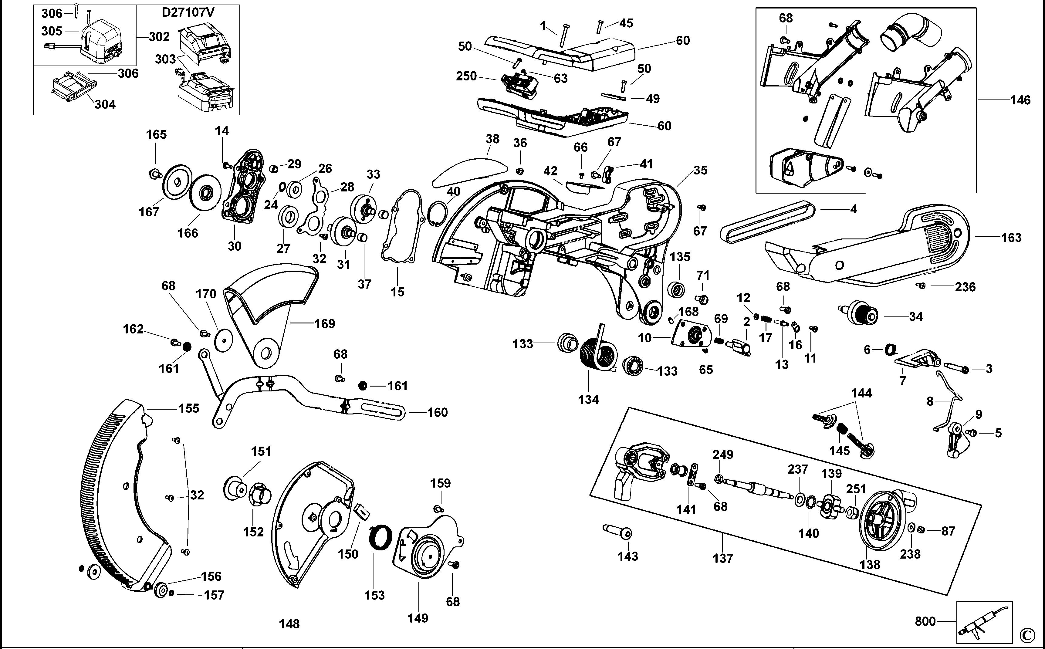 DEWALT COMBINATION SAW (Type 1)