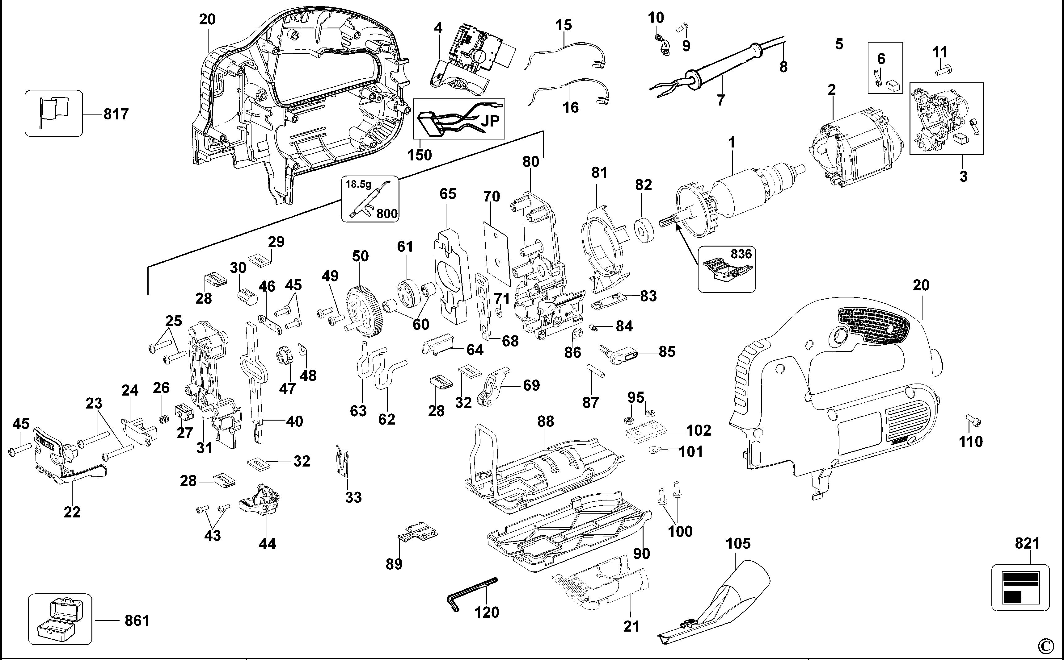 DEWALT JIGSAW (Type 2)
