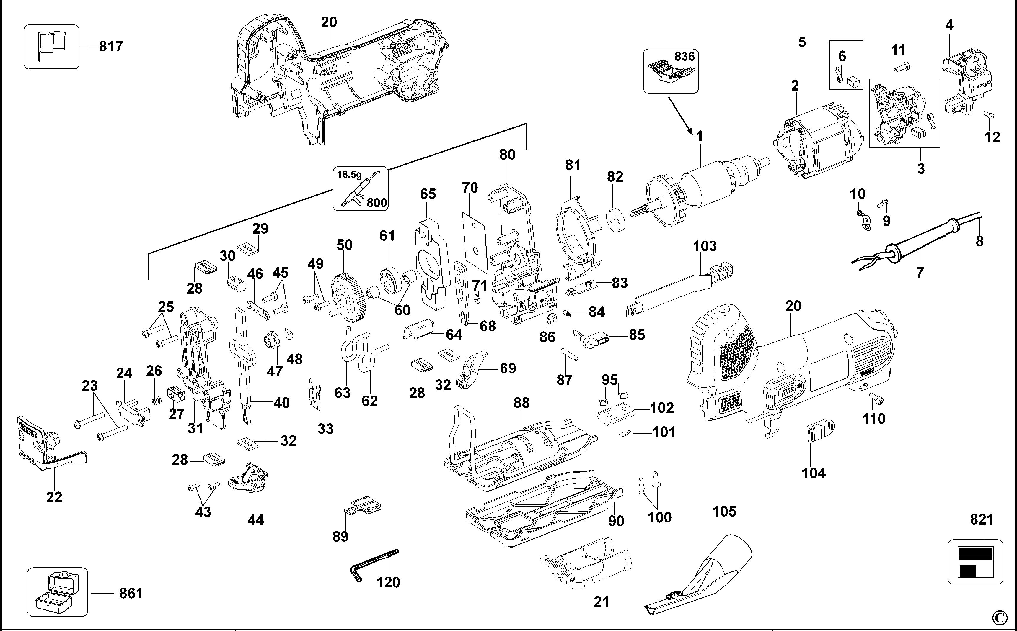 DEWALT JIGSAW (Type 2)