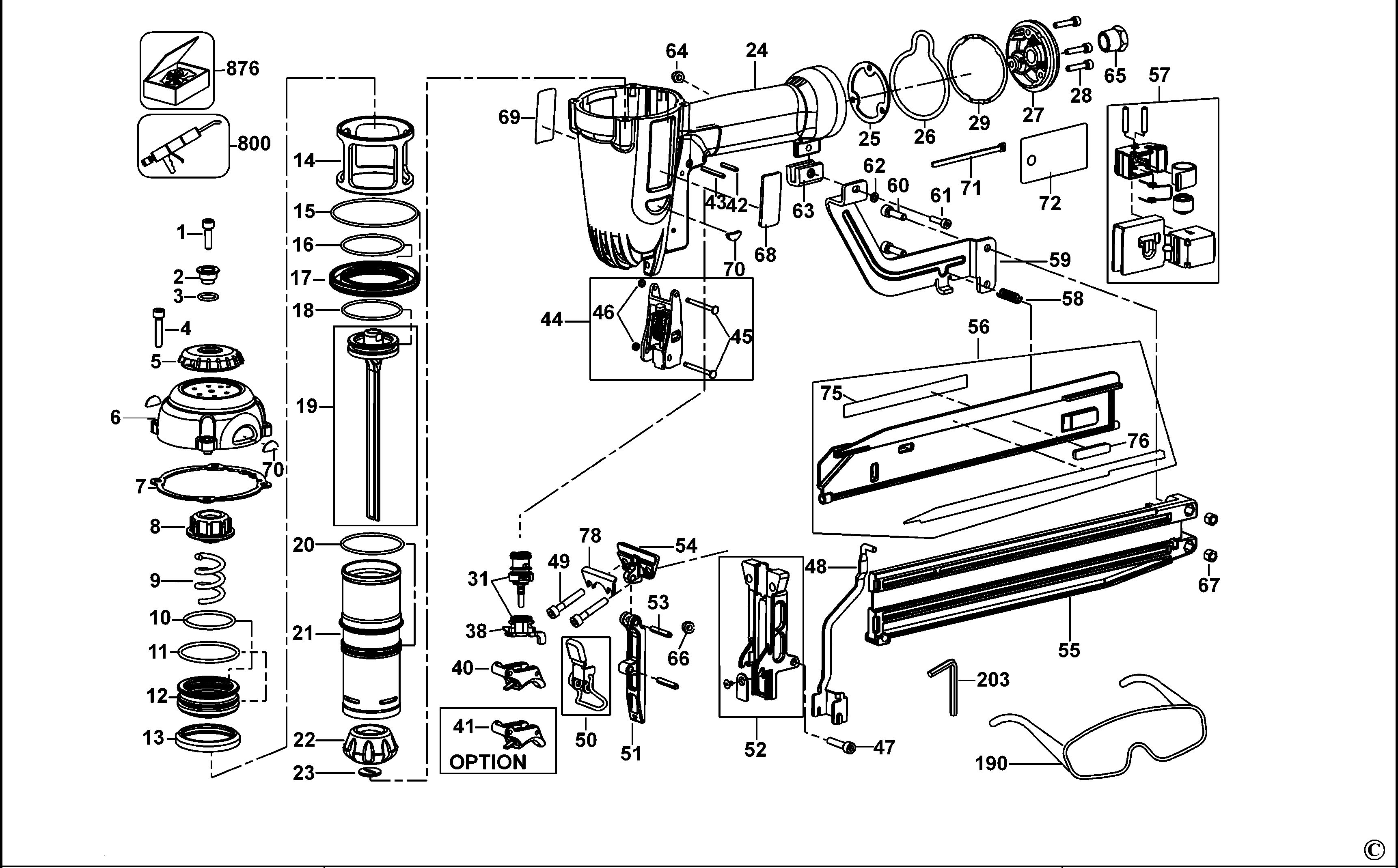 DEWALT NAILER (Type 2)