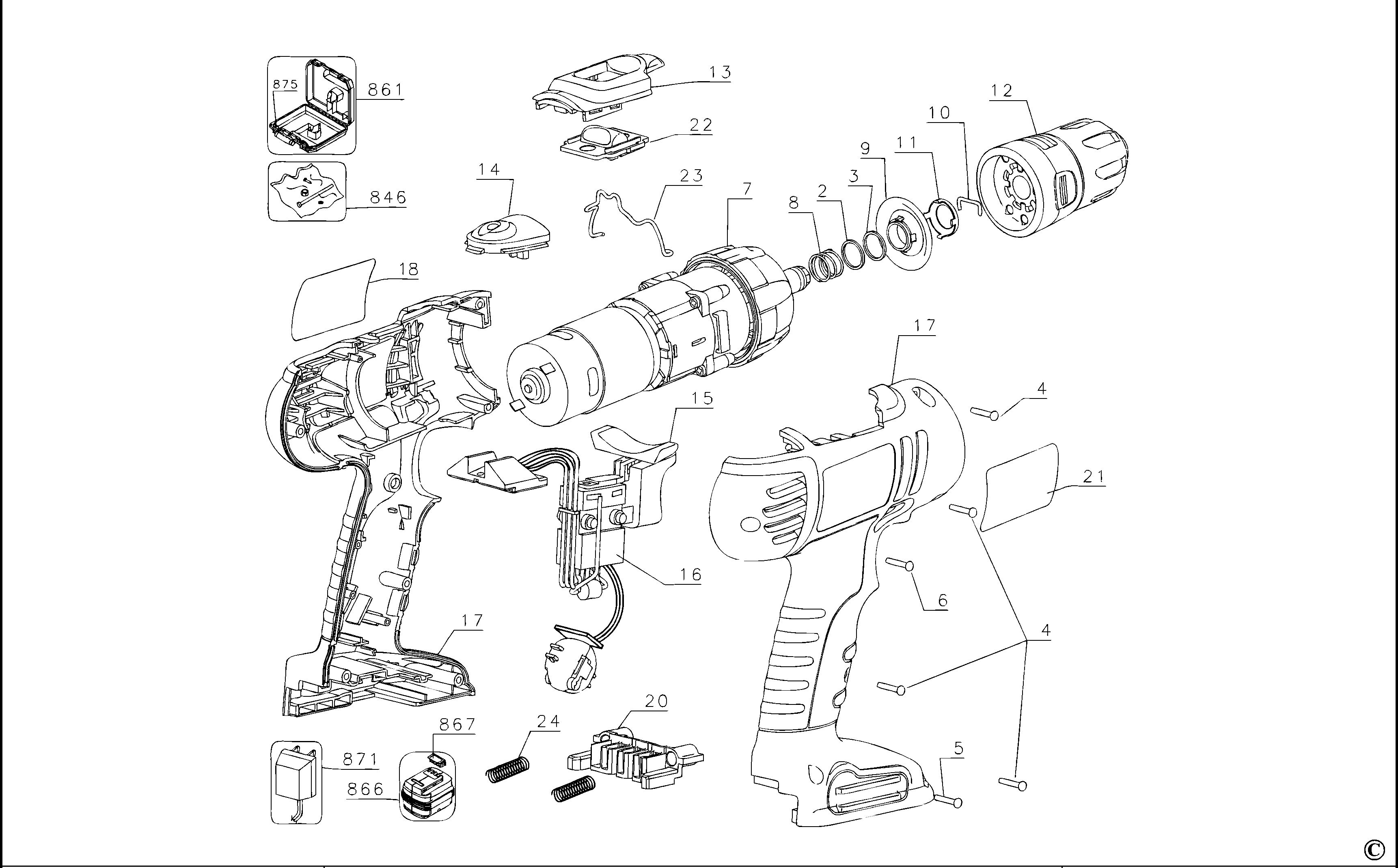 BLACK+DECKER CORDLESS DRILL/DRIVER (Type 4)