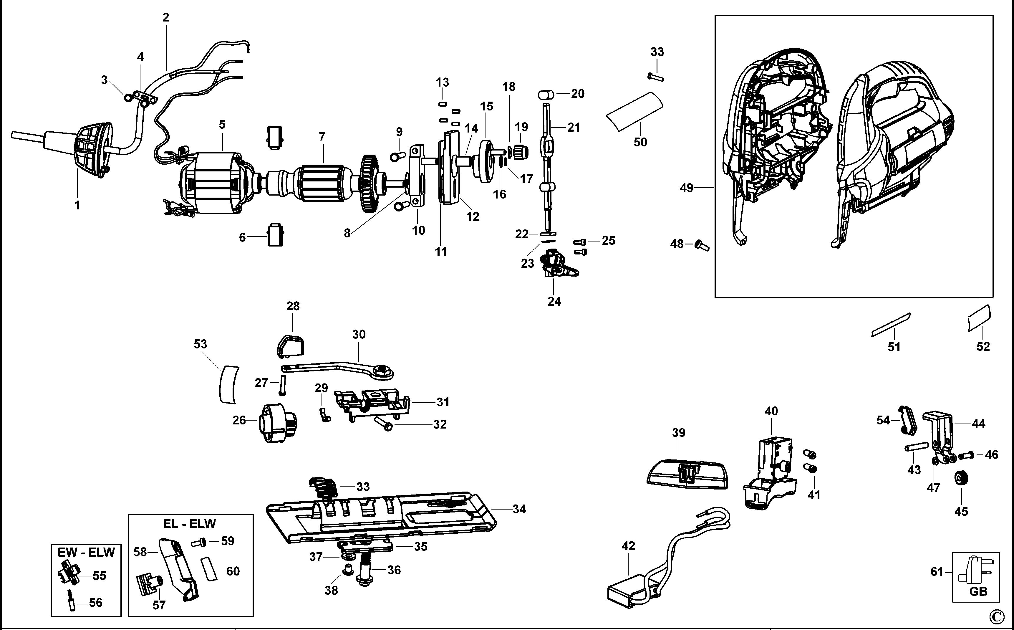 BLACK+DECKER JIGSAW (Type 1)