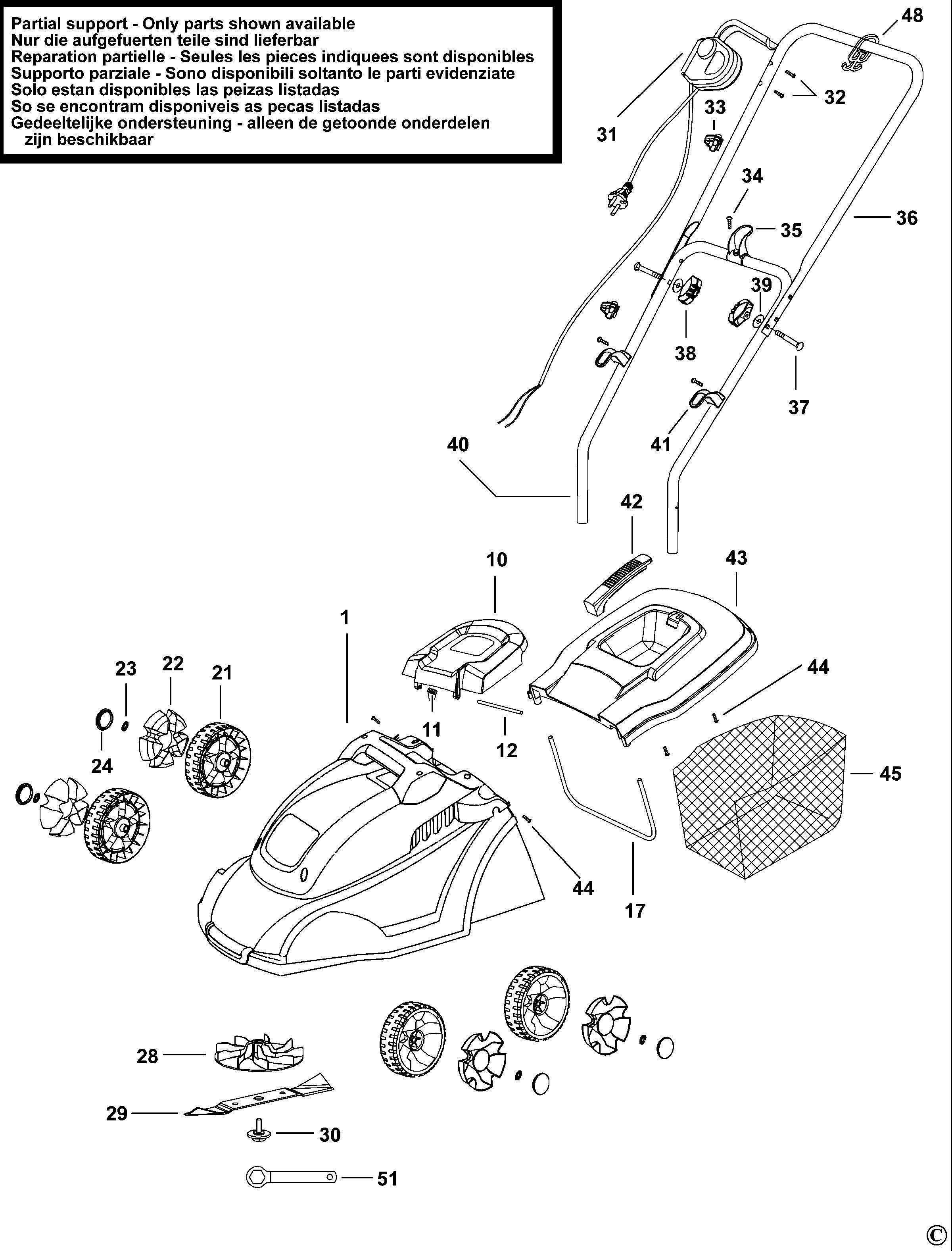 BLACK+DECKER MOWER (Type 1 - 2)