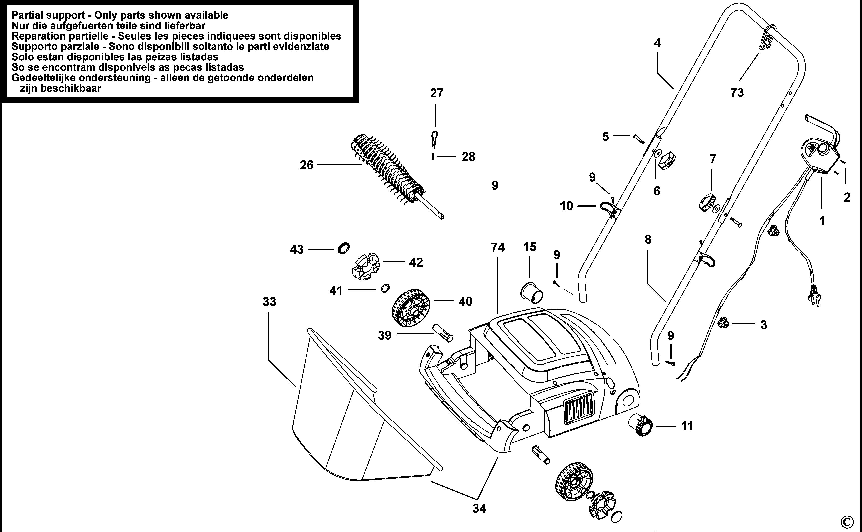 BLACK+DECKER LAWNRAKER (Type 1)