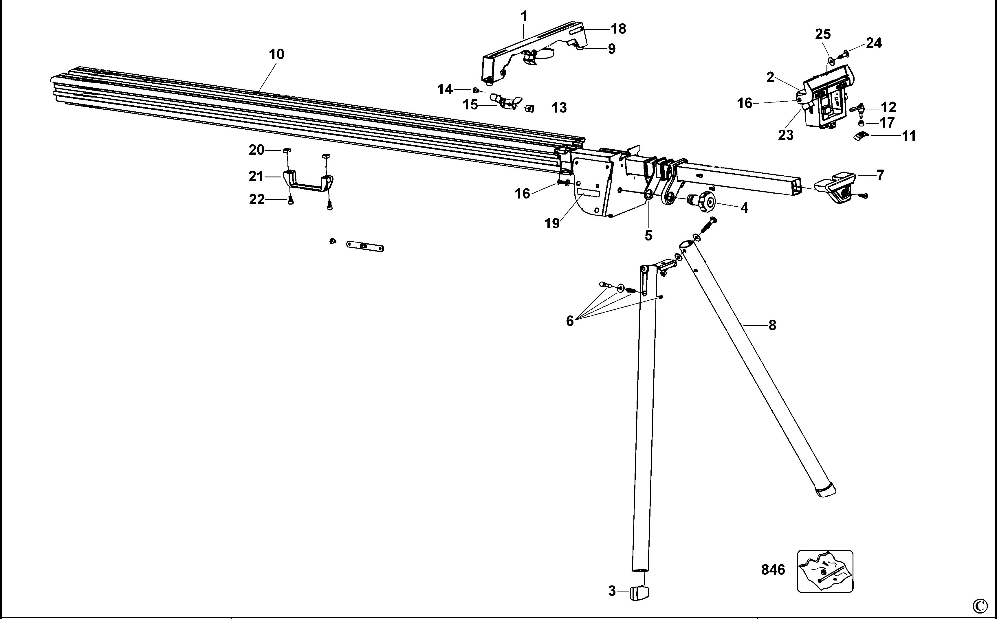 DEWALT MITER SAW STAND (Type 1)