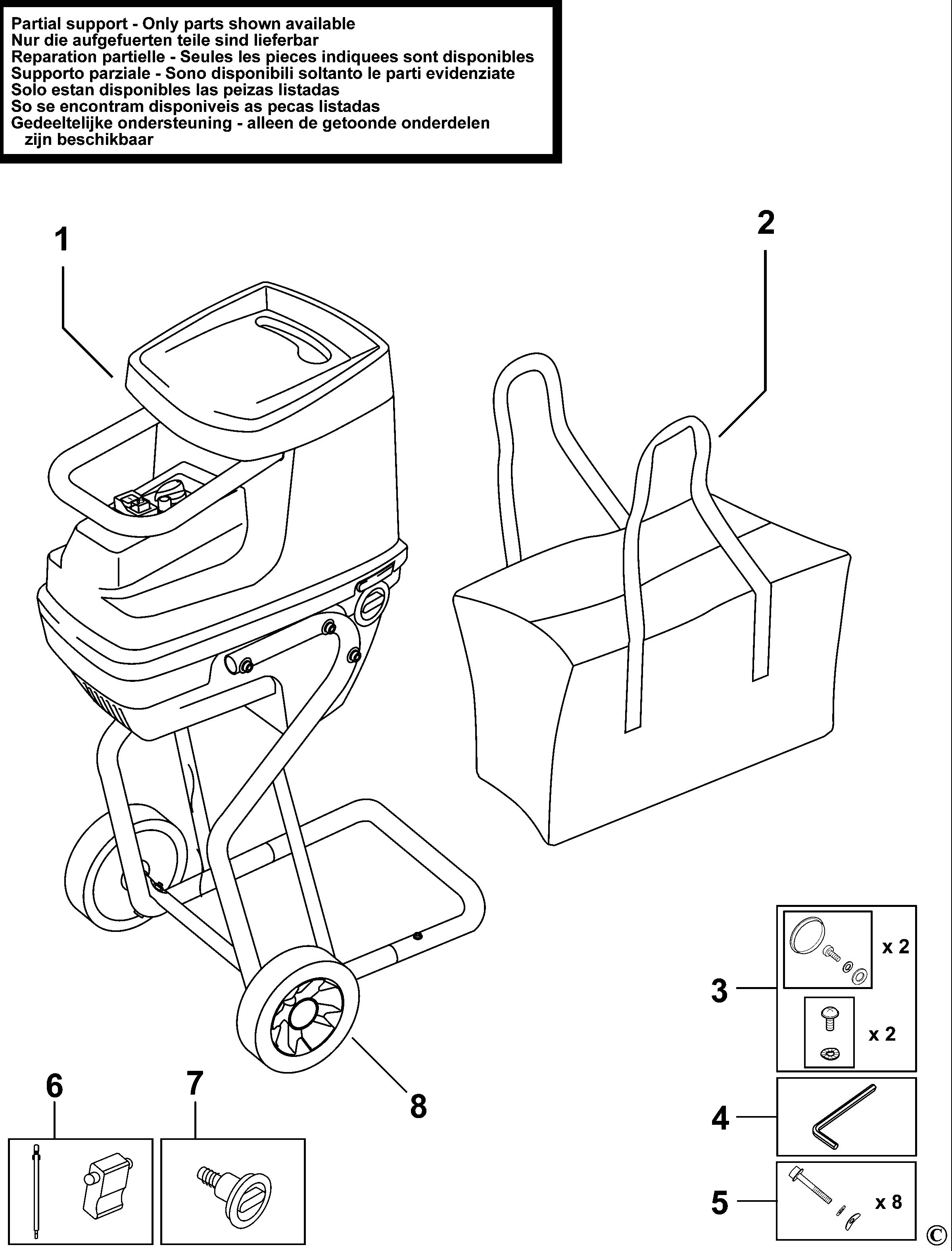 BLACK+DECKER GARDEN SHREDDER (Type 1)
