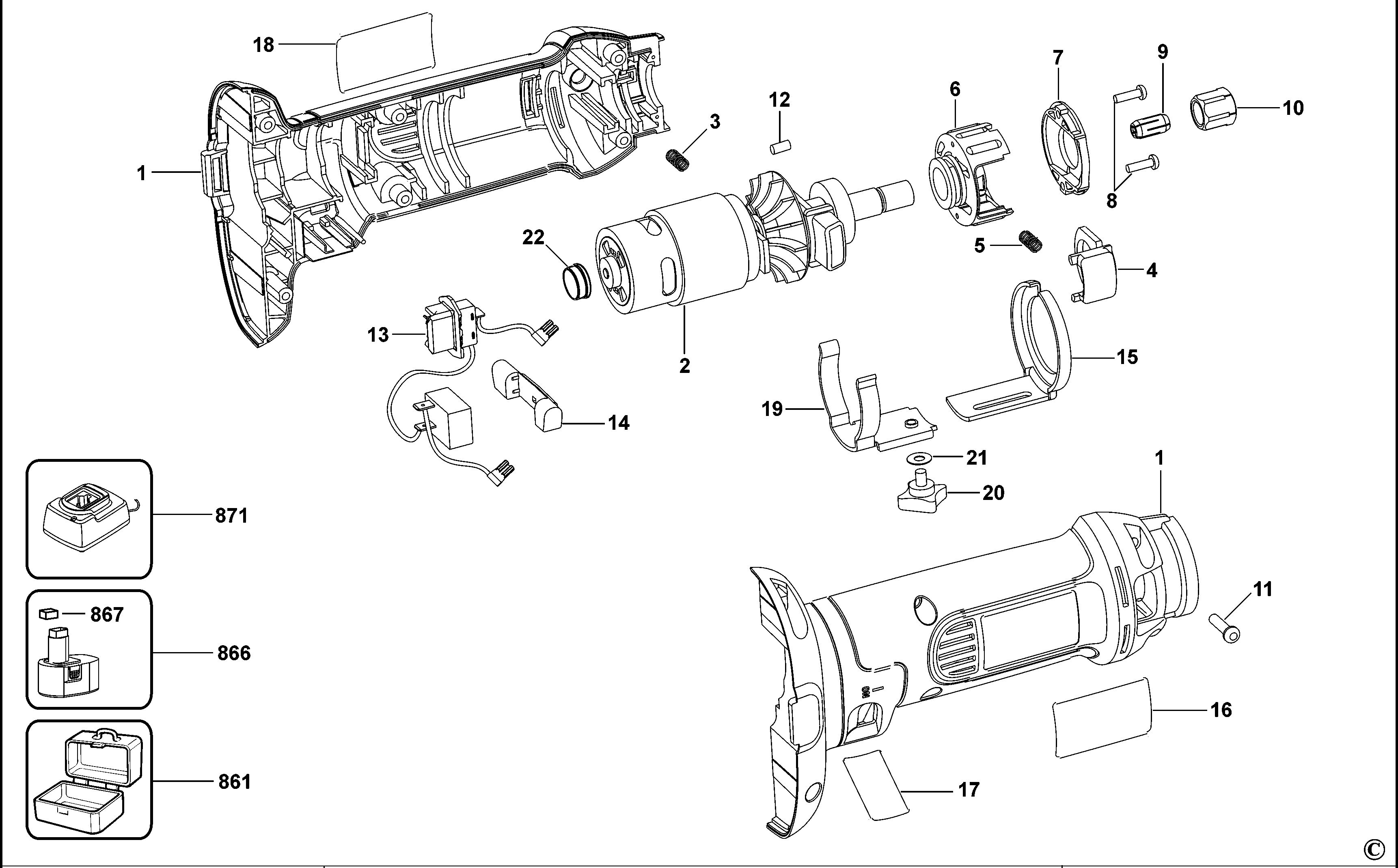 DEWALT CUTTER (Type 1)