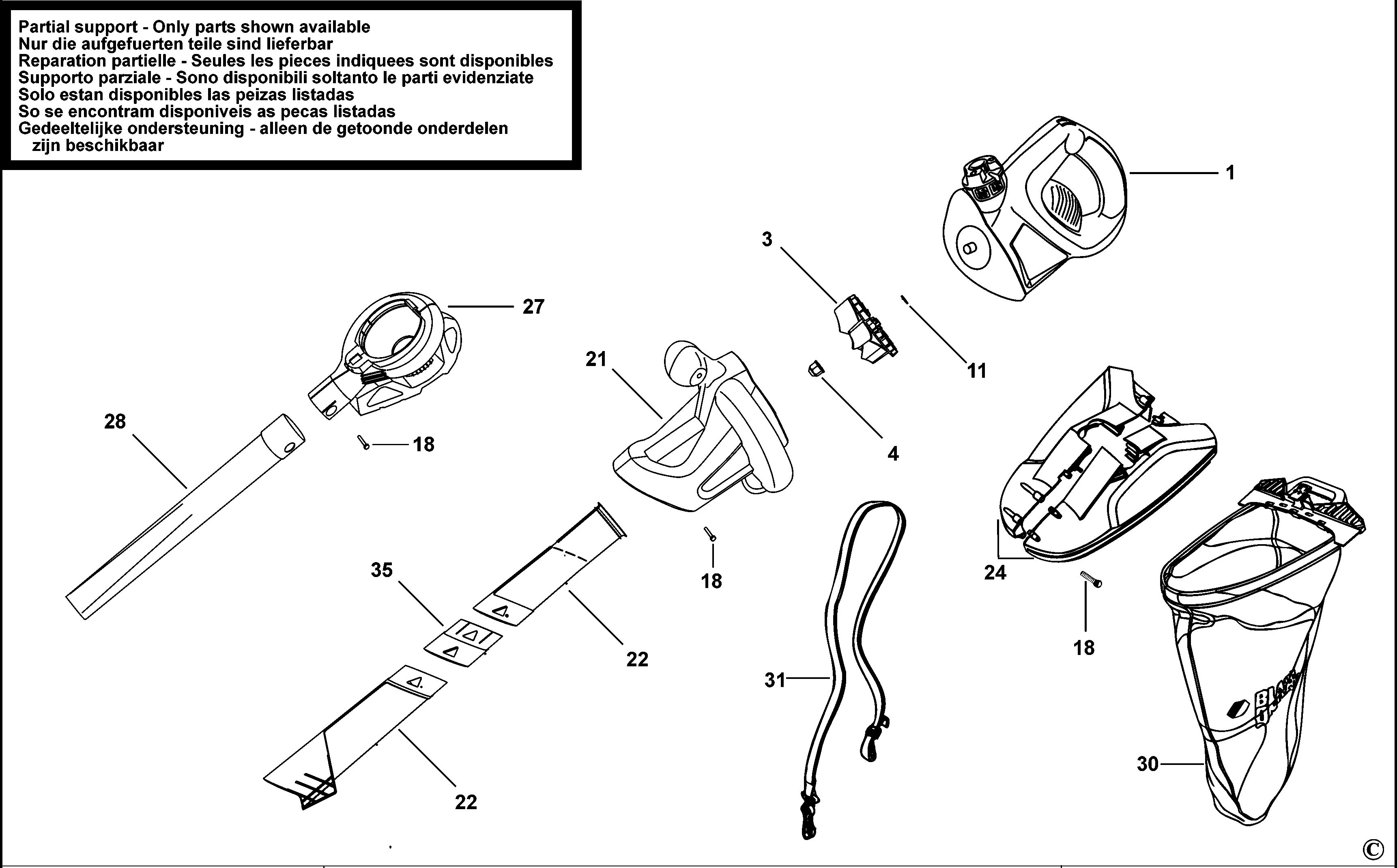 BLACK+DECKER BLOWER VAC (Type 2)