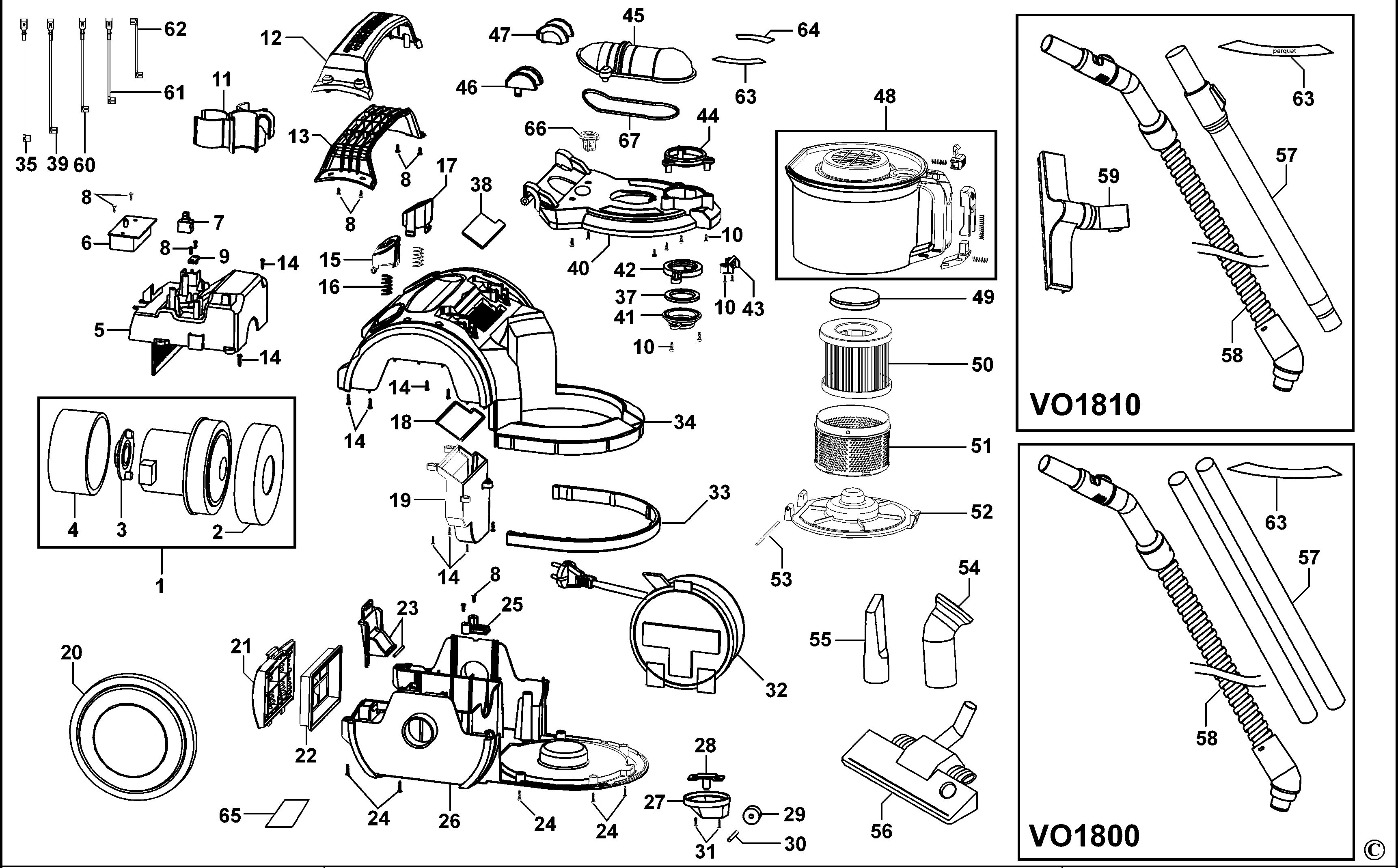 BLACK+DECKER VACUUM CLEANER (Type 2)