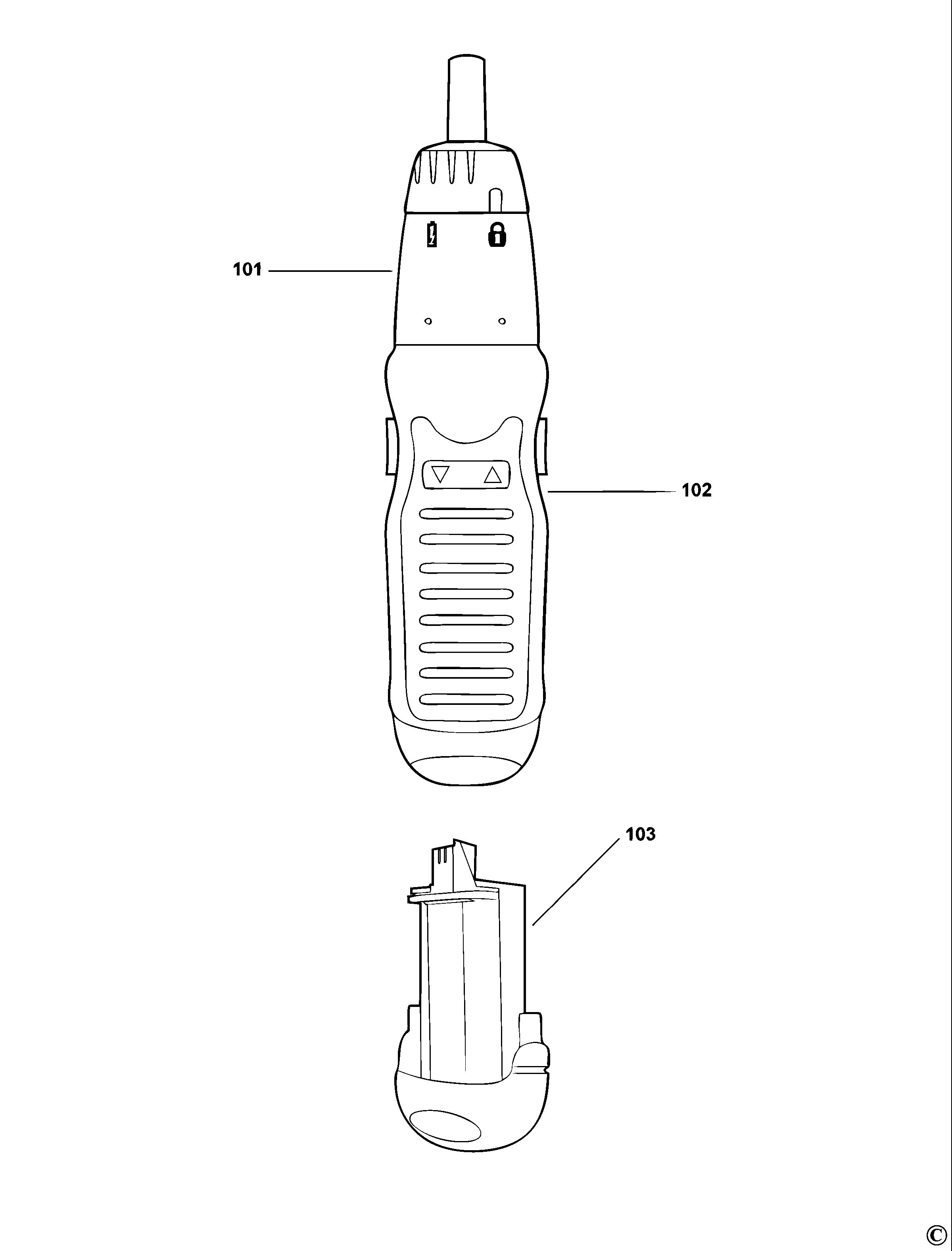 BLACK+DECKER SCREWDRIVER (Type 1)