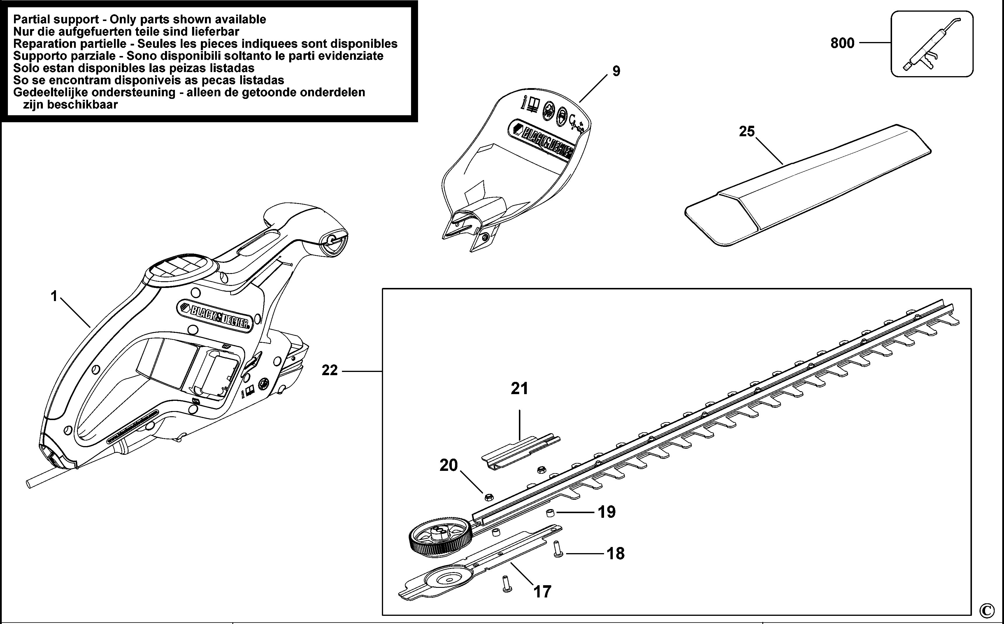 BLACK+DECKER HEDGETRIMMER (Type 2)