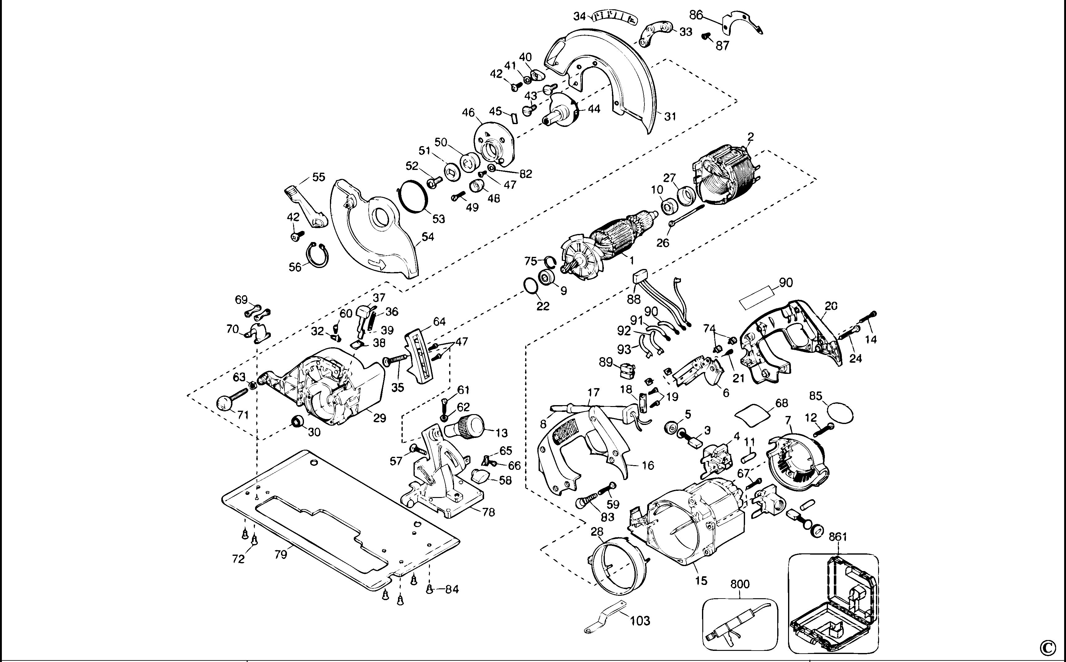 DEWALT CIRCULAR SAW (Type 1)