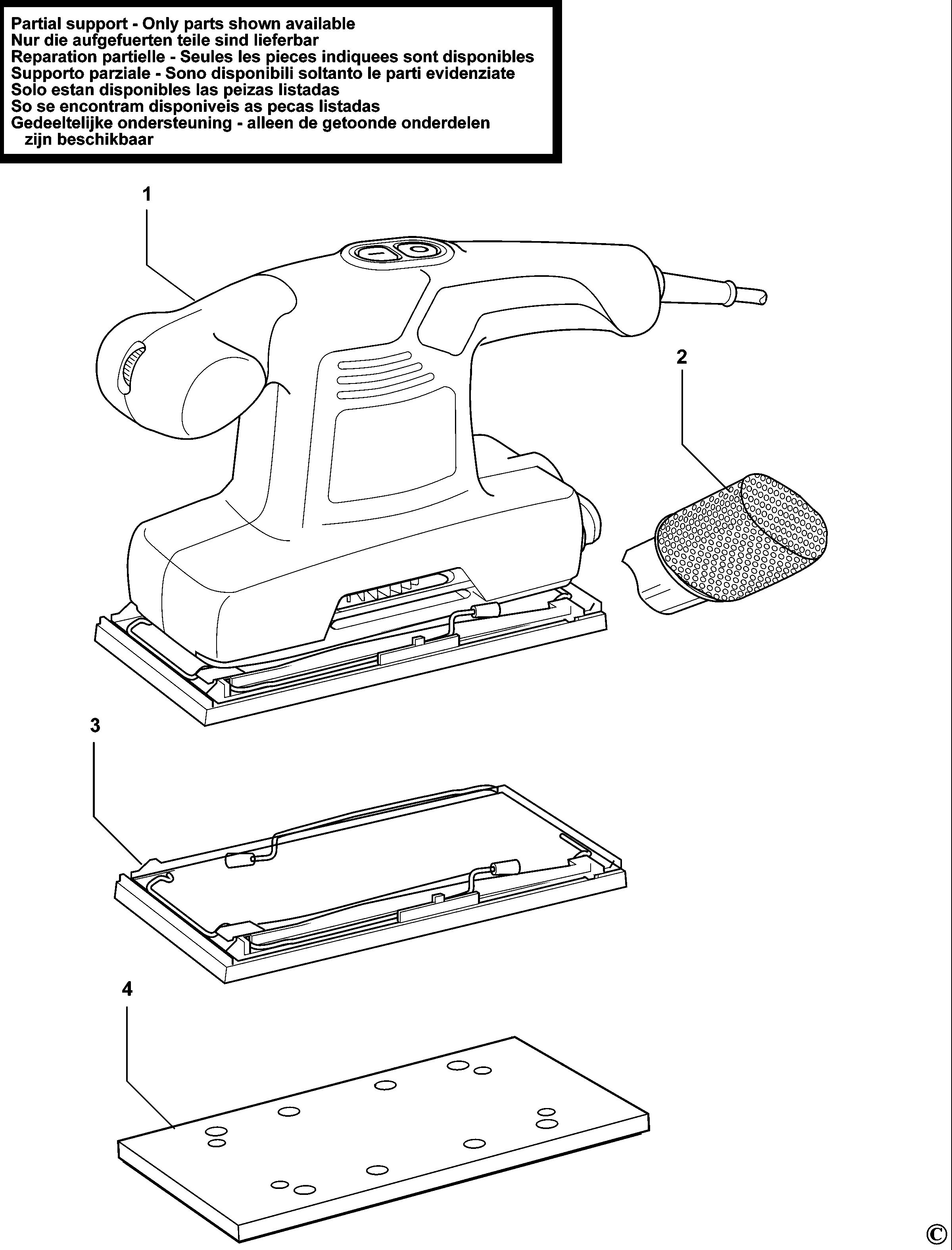 BLACK+DECKER SANDER (Type 1)