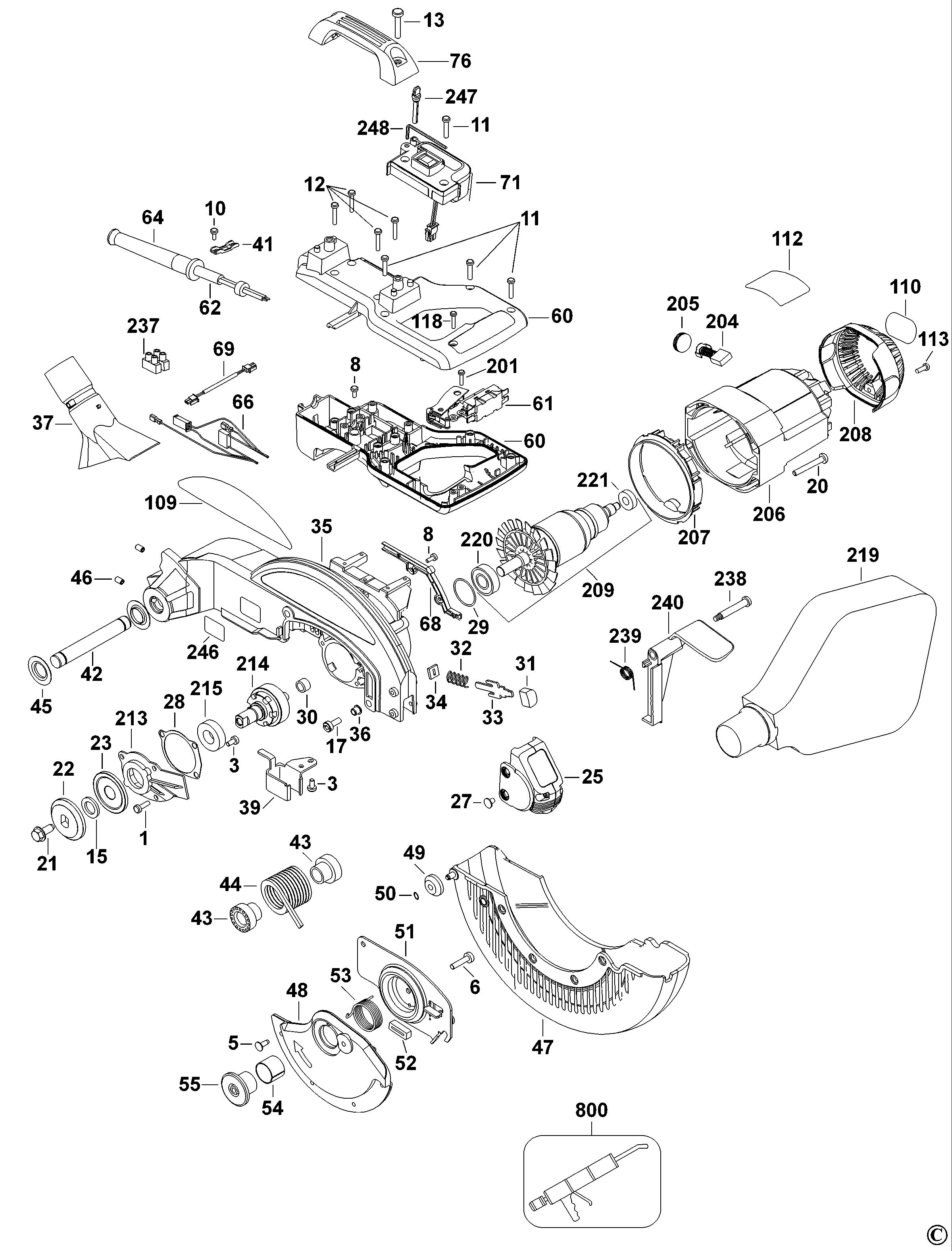 DEWALT MITRE SAW (Type 1)