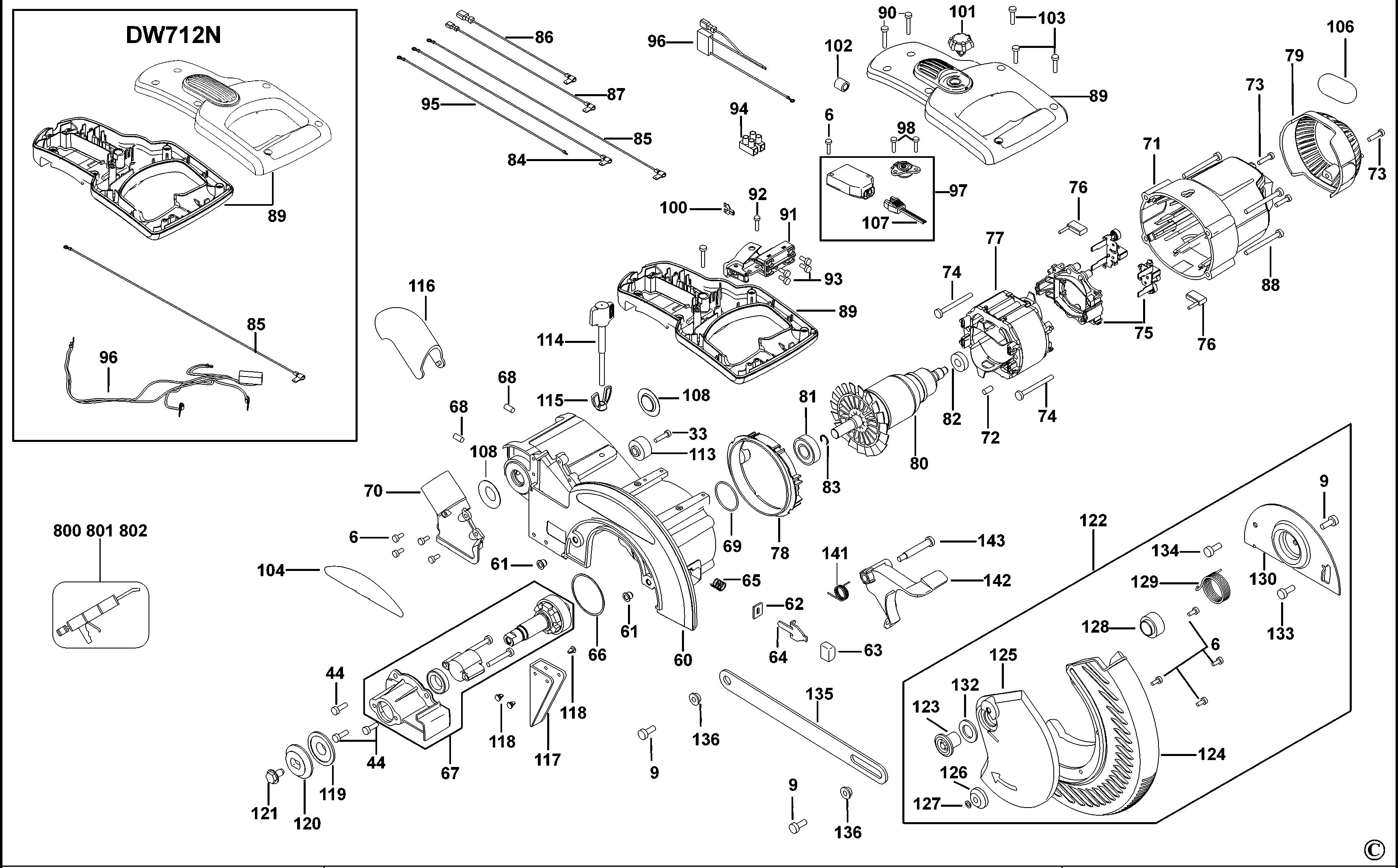 DEWALT MITRE SAW (Type 3)