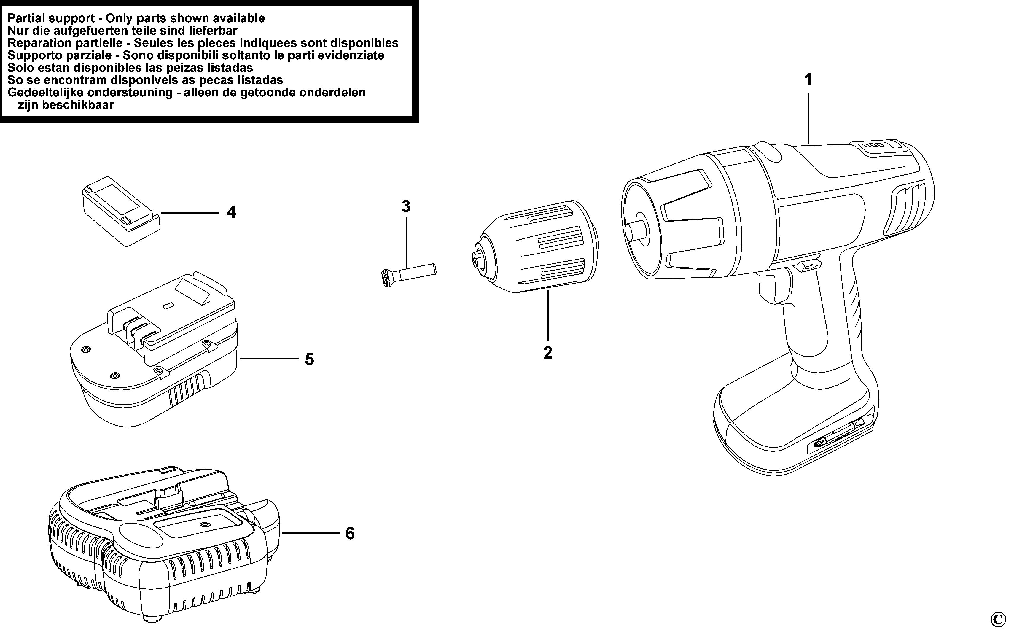 BLACK+DECKER CORDLESS DRILL (Type H1)