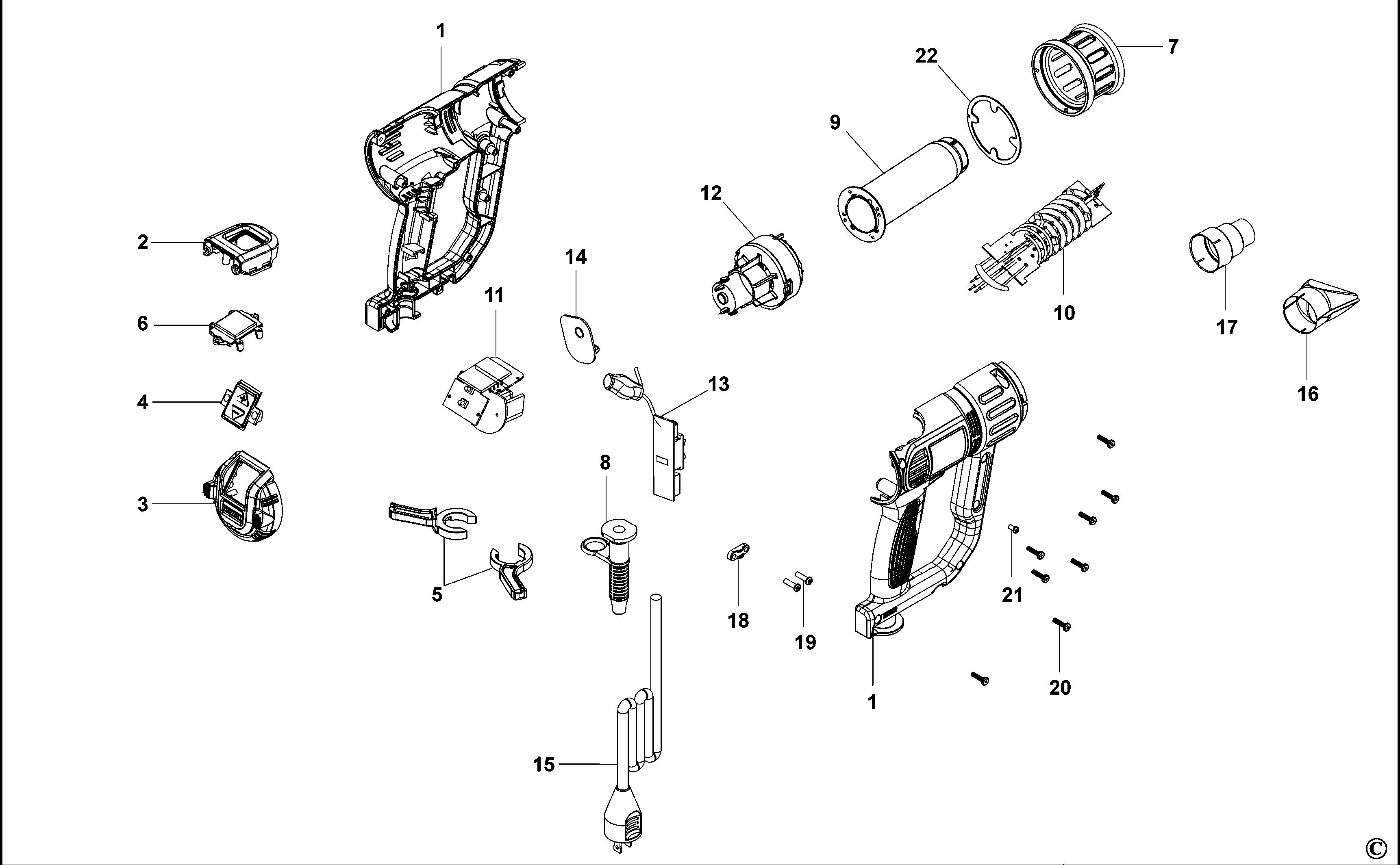DEWALT HEATGUN (Type 1)