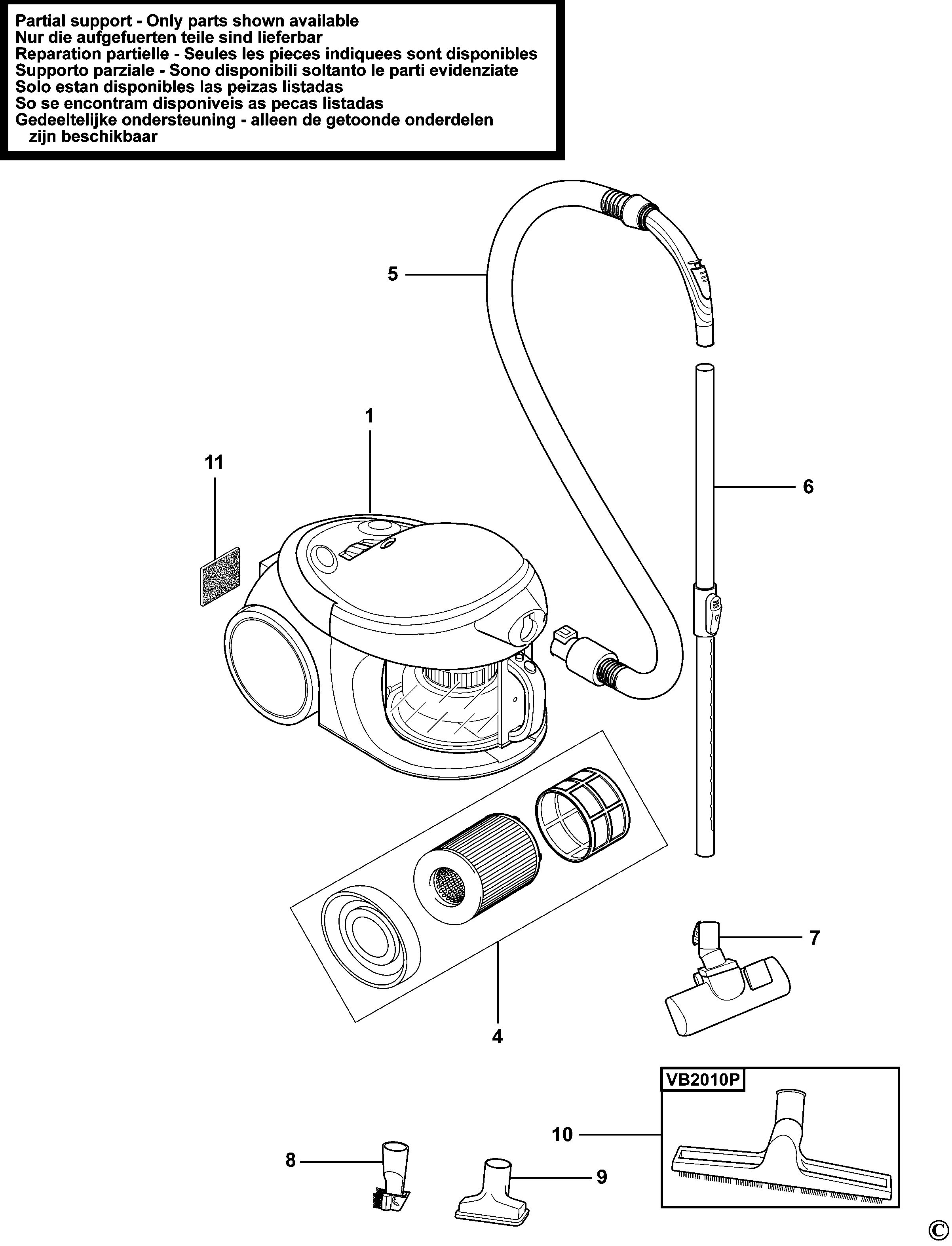 BLACK+DECKER VACUUM CLEANER (Type 1)