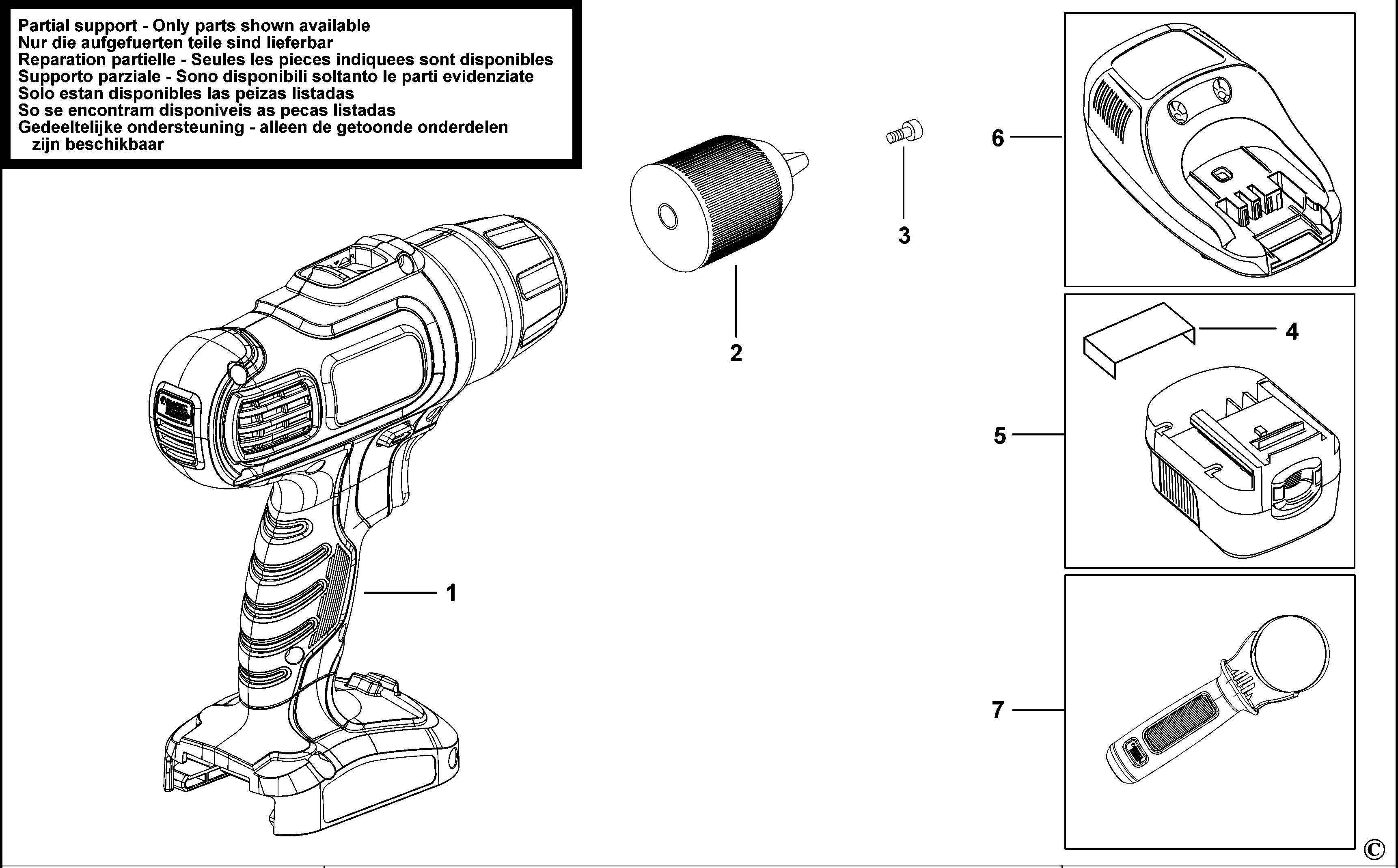 BLACK+DECKER CORDLESS DRILL/DRIVER (Type H1)