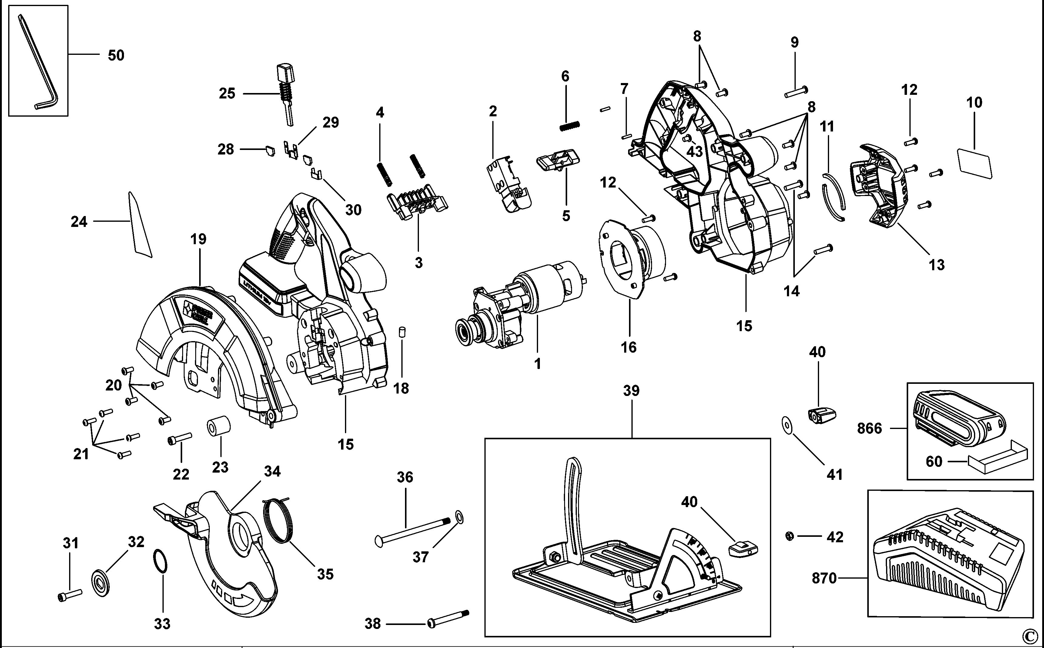 BLACK+DECKER CORDLESS CIRCULAR SAW (Type H1)