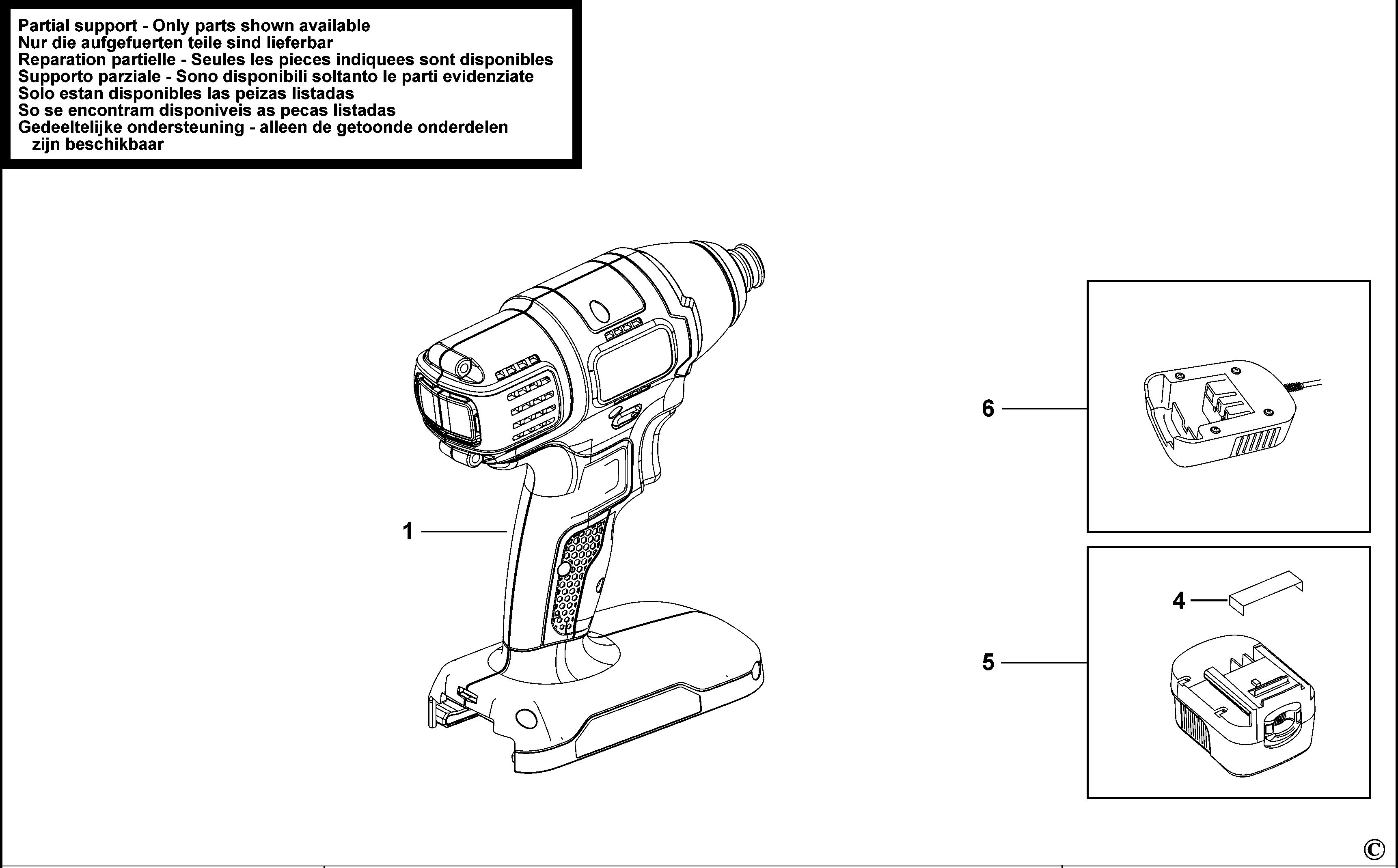 BLACK+DECKER IMPACT WRENCH (Type 1)