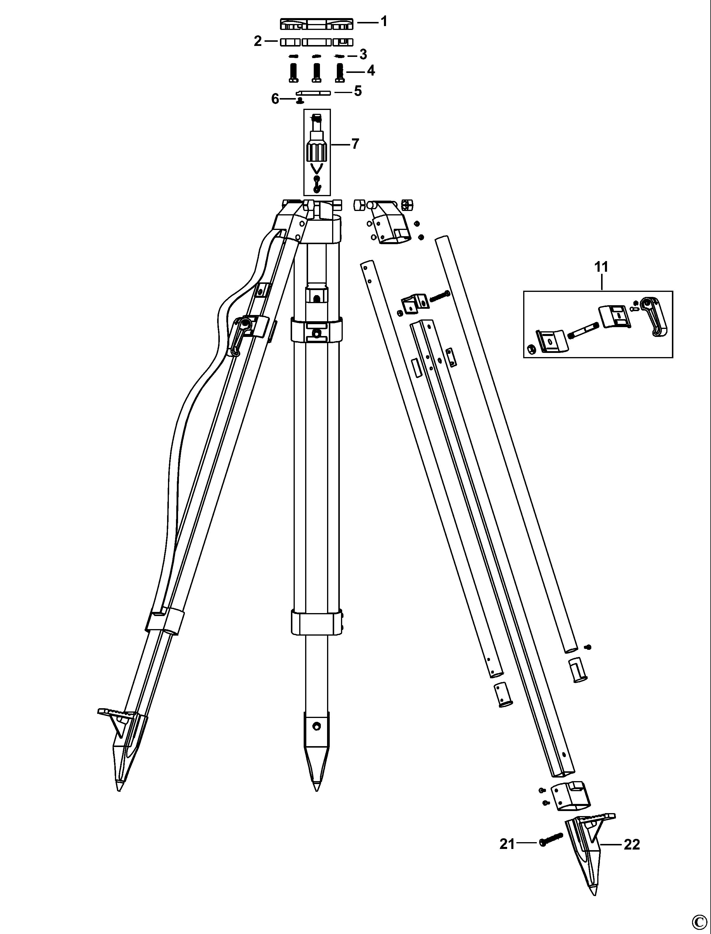 DEWALT TRIPOD (Type 1)