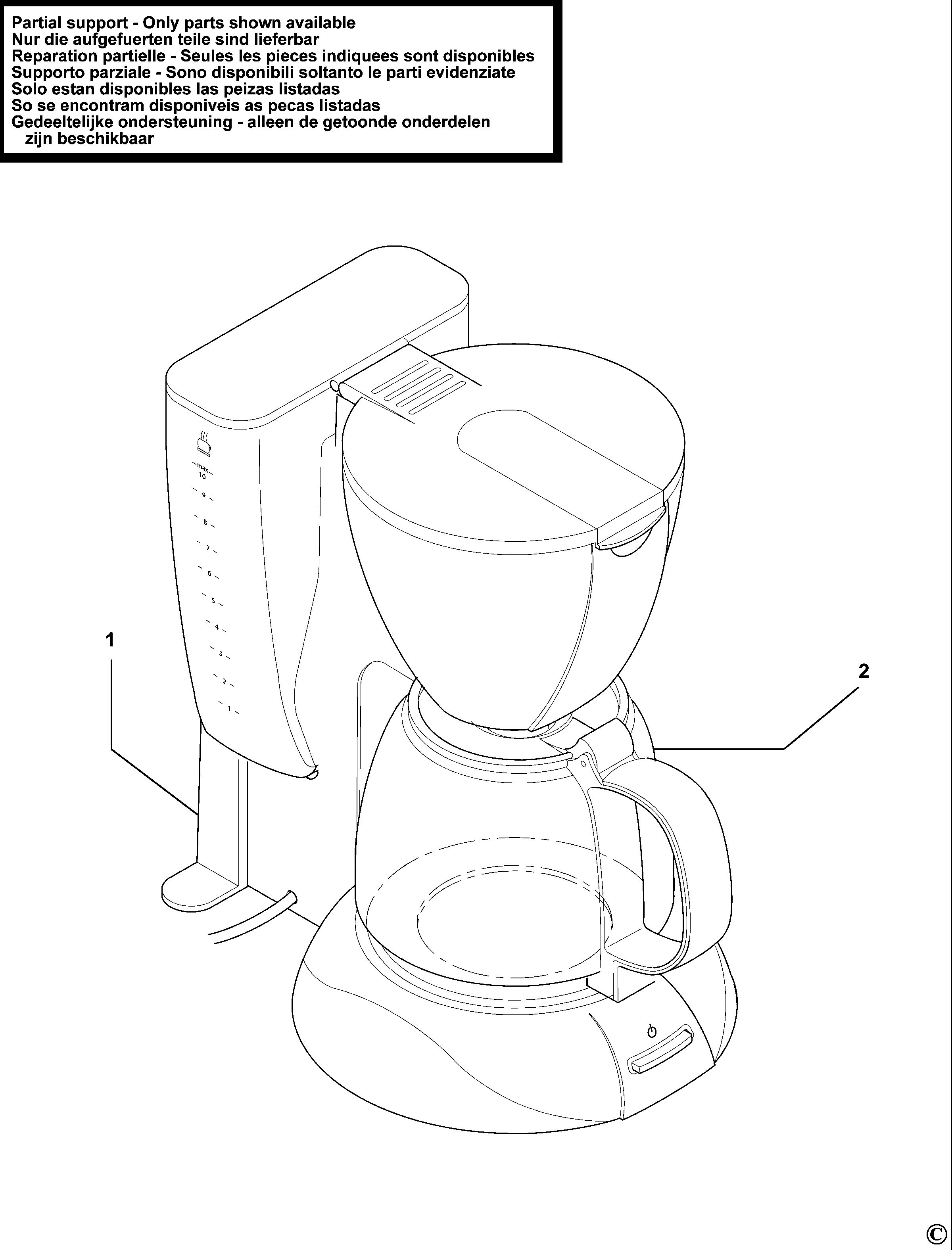 BLACK+DECKER COFFEEMAKER (Type 1)