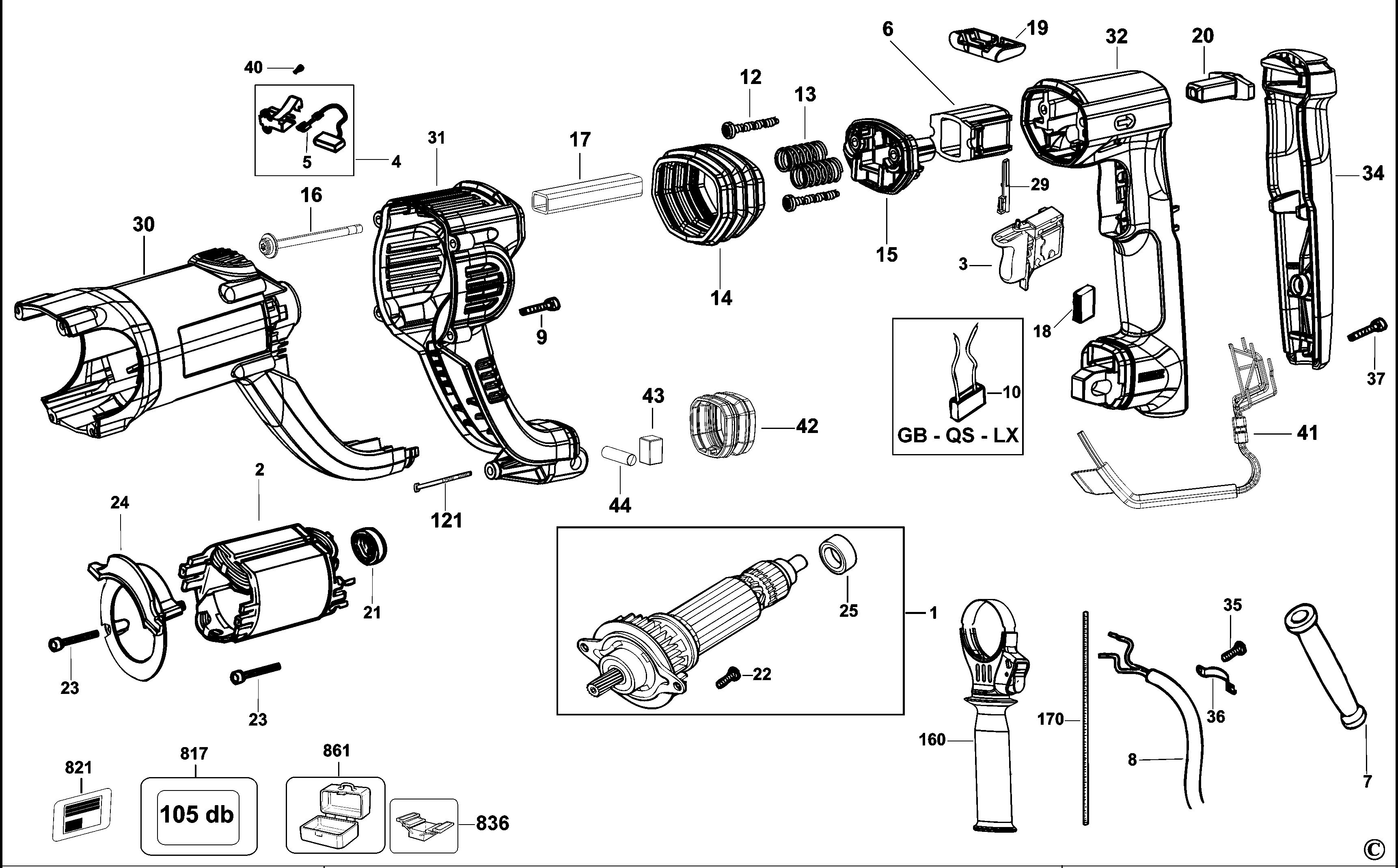 DEWALT ROTARY HAMMER (Type 2)