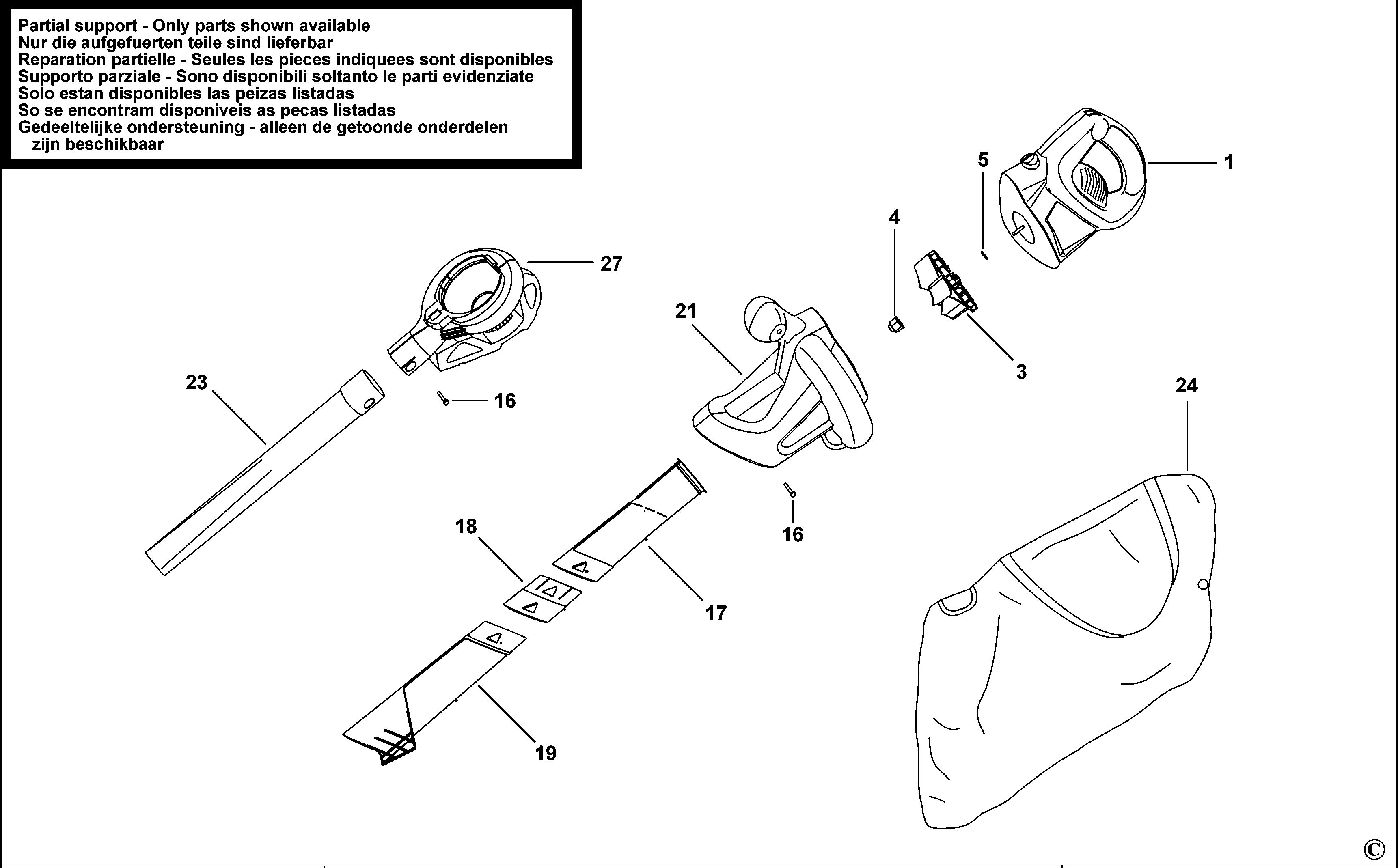 BLACK+DECKER BLOWER VAC (Type 1)