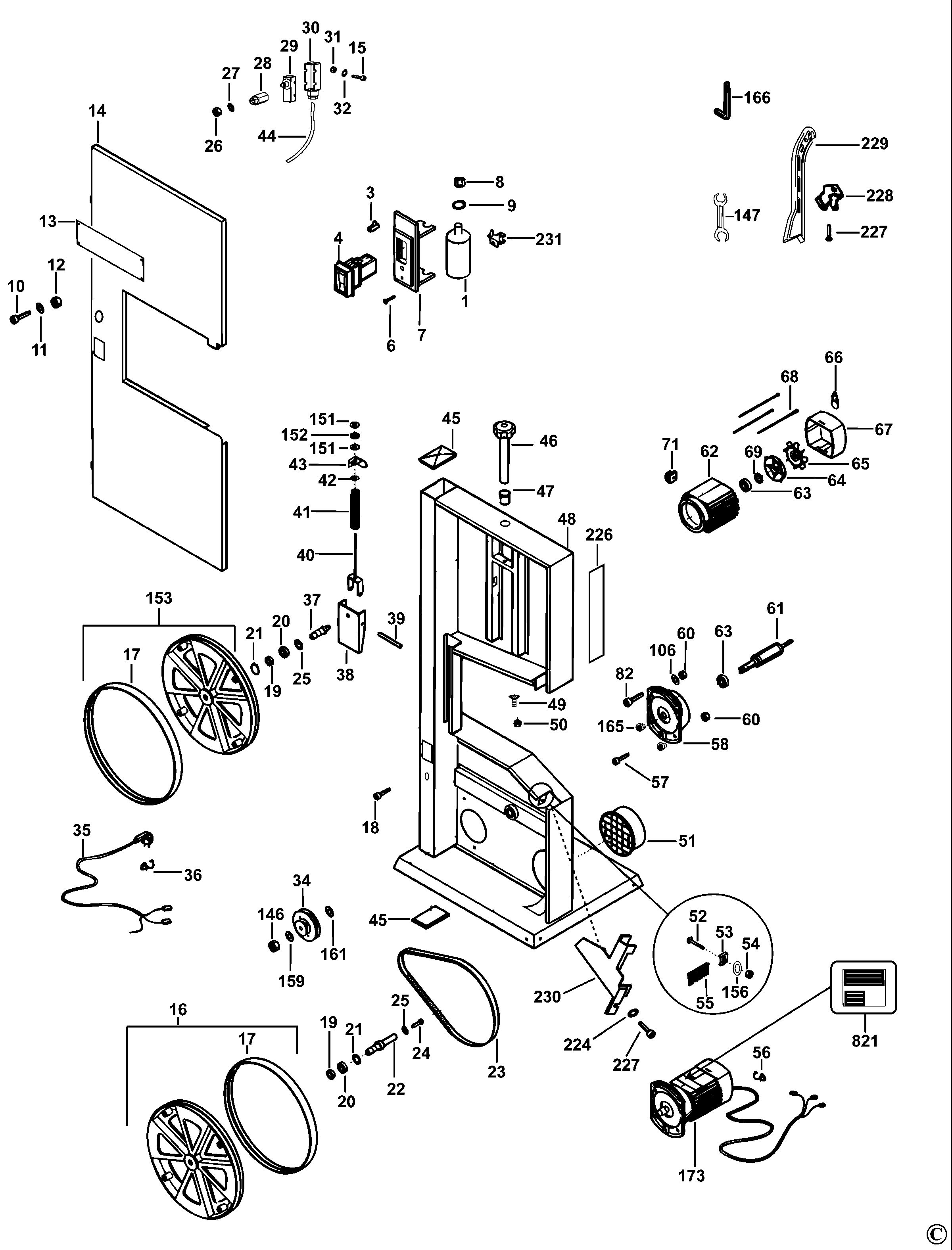 DEWALT BANDSAW (Type 3)