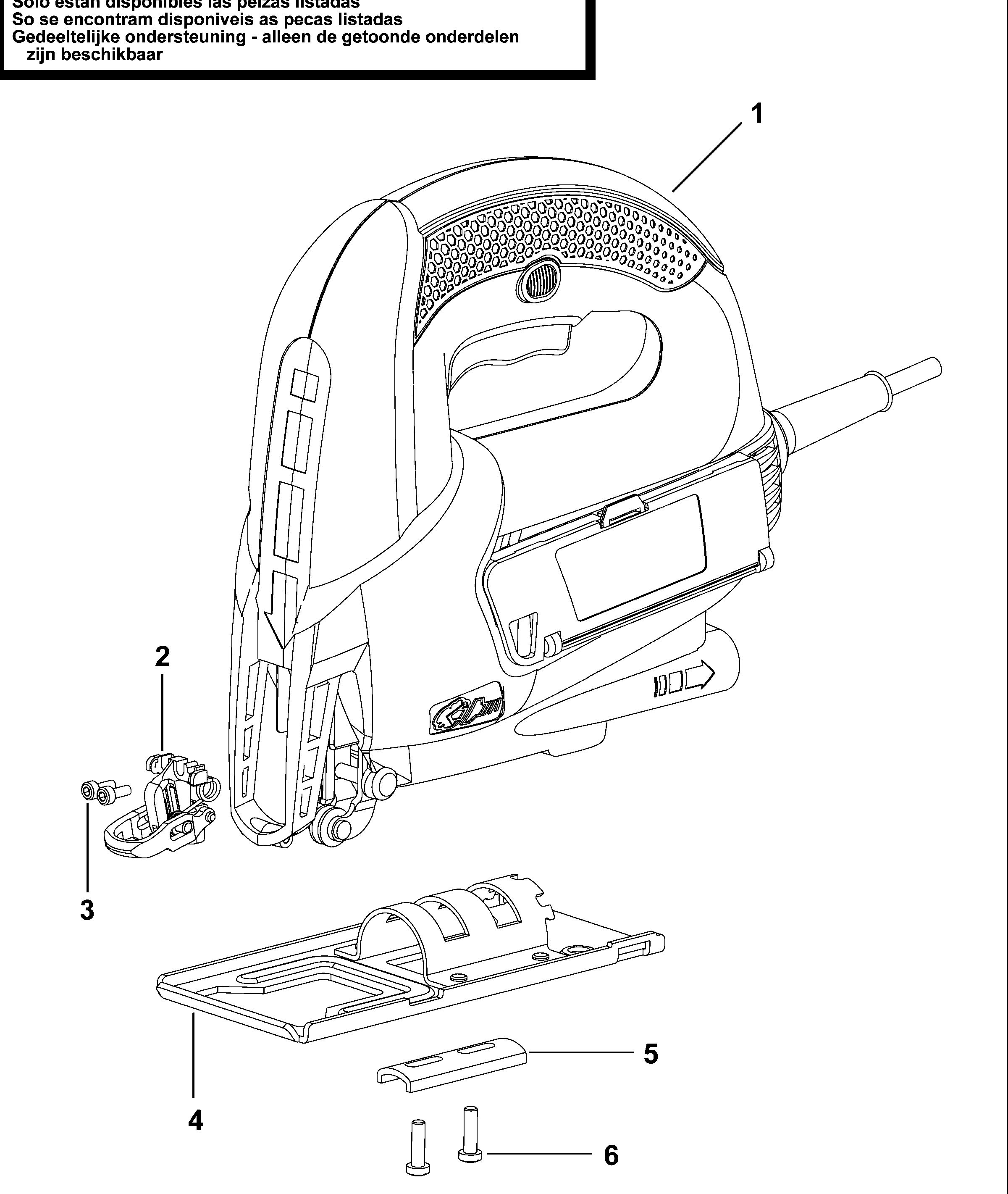 BLACK+DECKER JIGSAW (Type 1)