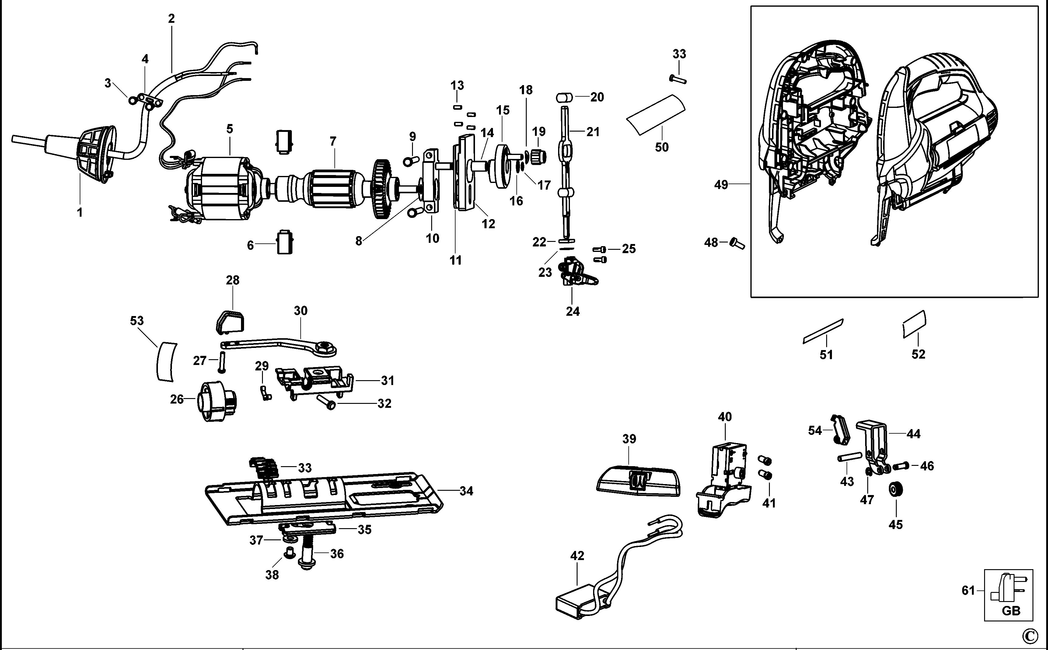 BLACK+DECKER JIGSAW (Type 1)