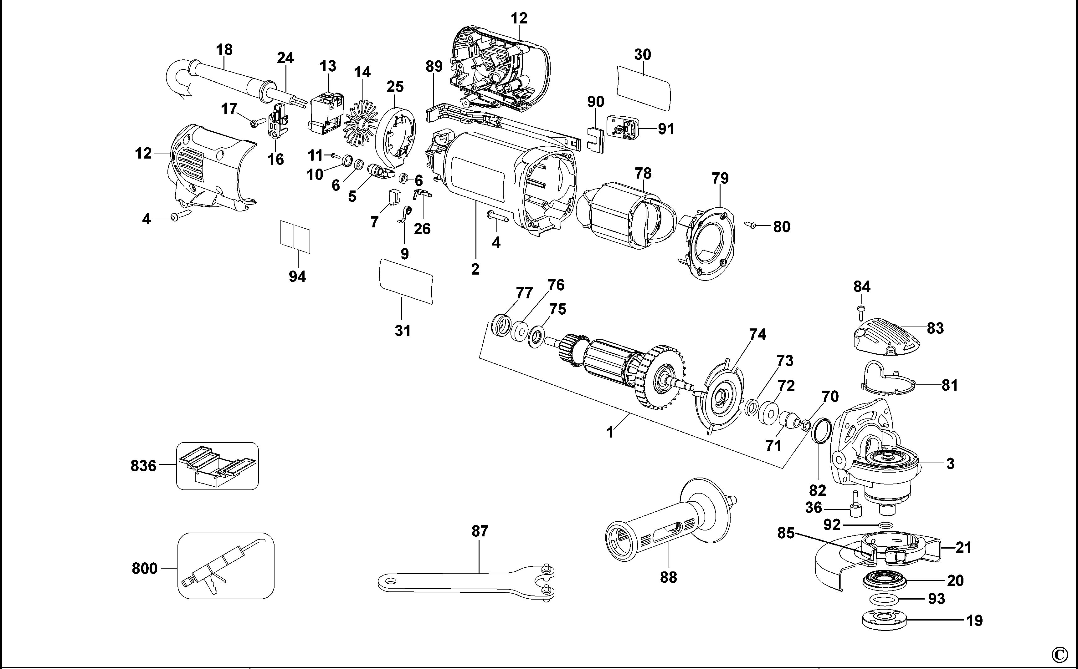 SMALL ANGLE GRINDER