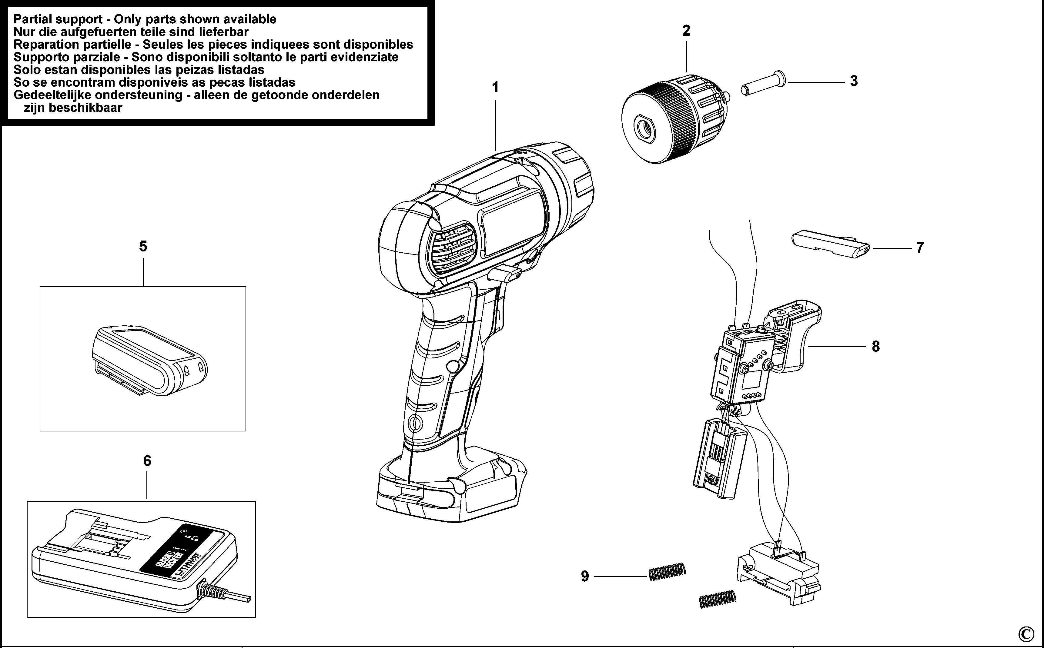 BLACK+DECKER CORDLESS DRILL (Type H1)