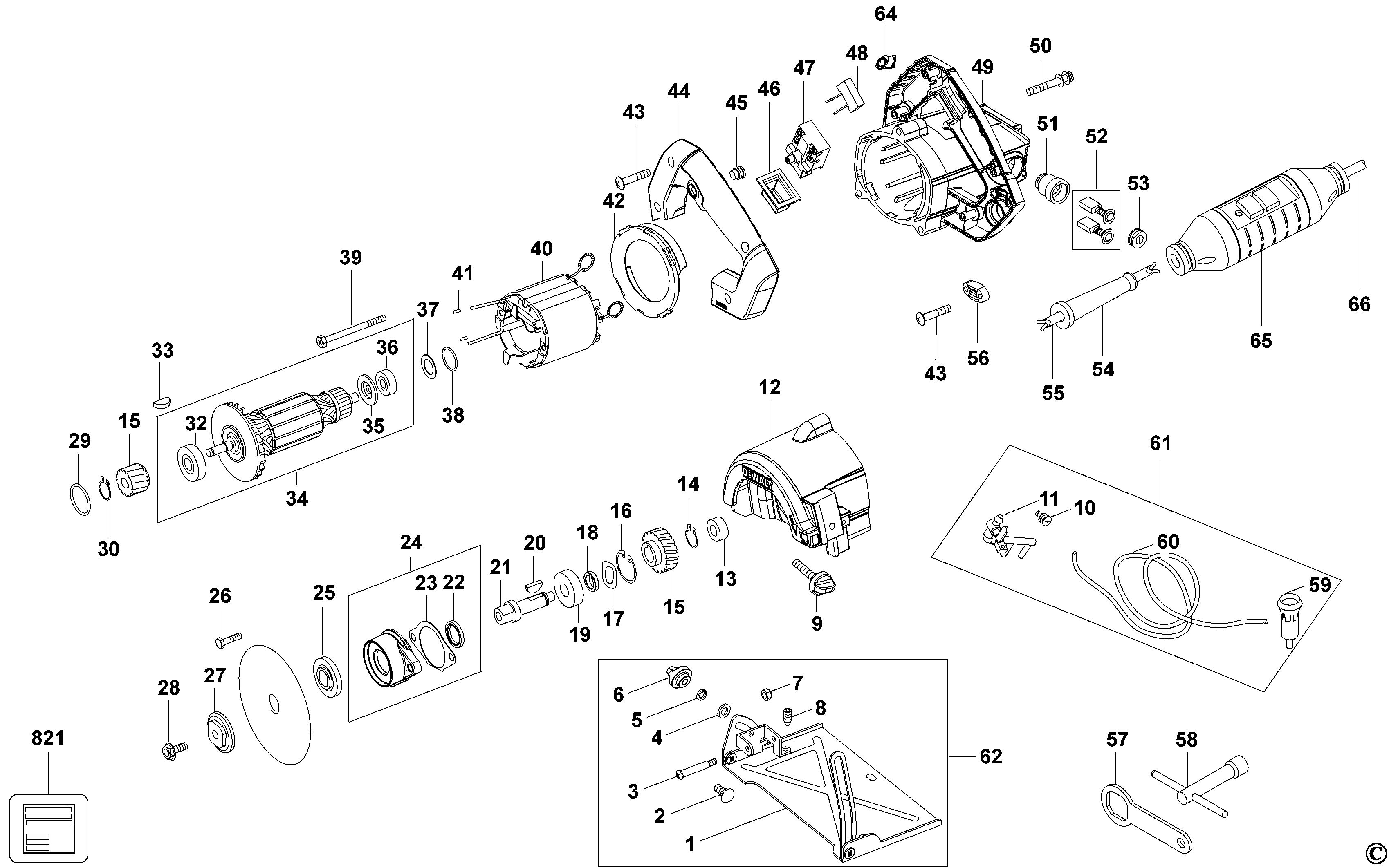 DEWALT TILE CUTTER (Type 1)